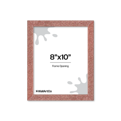 The Little Luxe - Pink Glitter Picture Frame