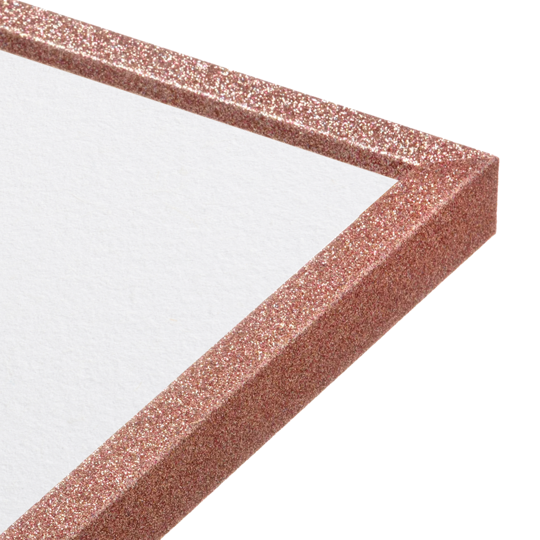 The Little Luxe - Pink Glitter Picture Frame