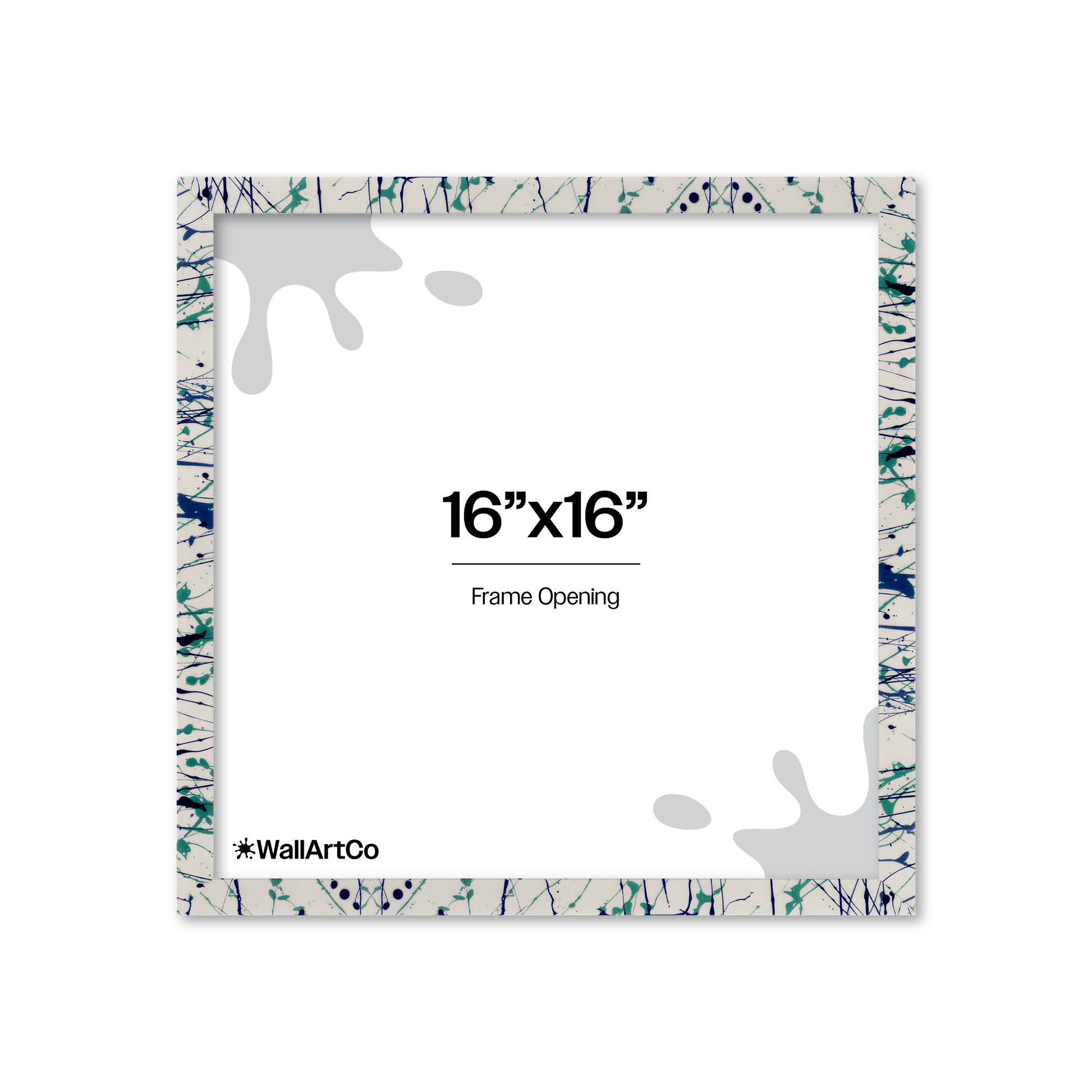 Front of picture frame