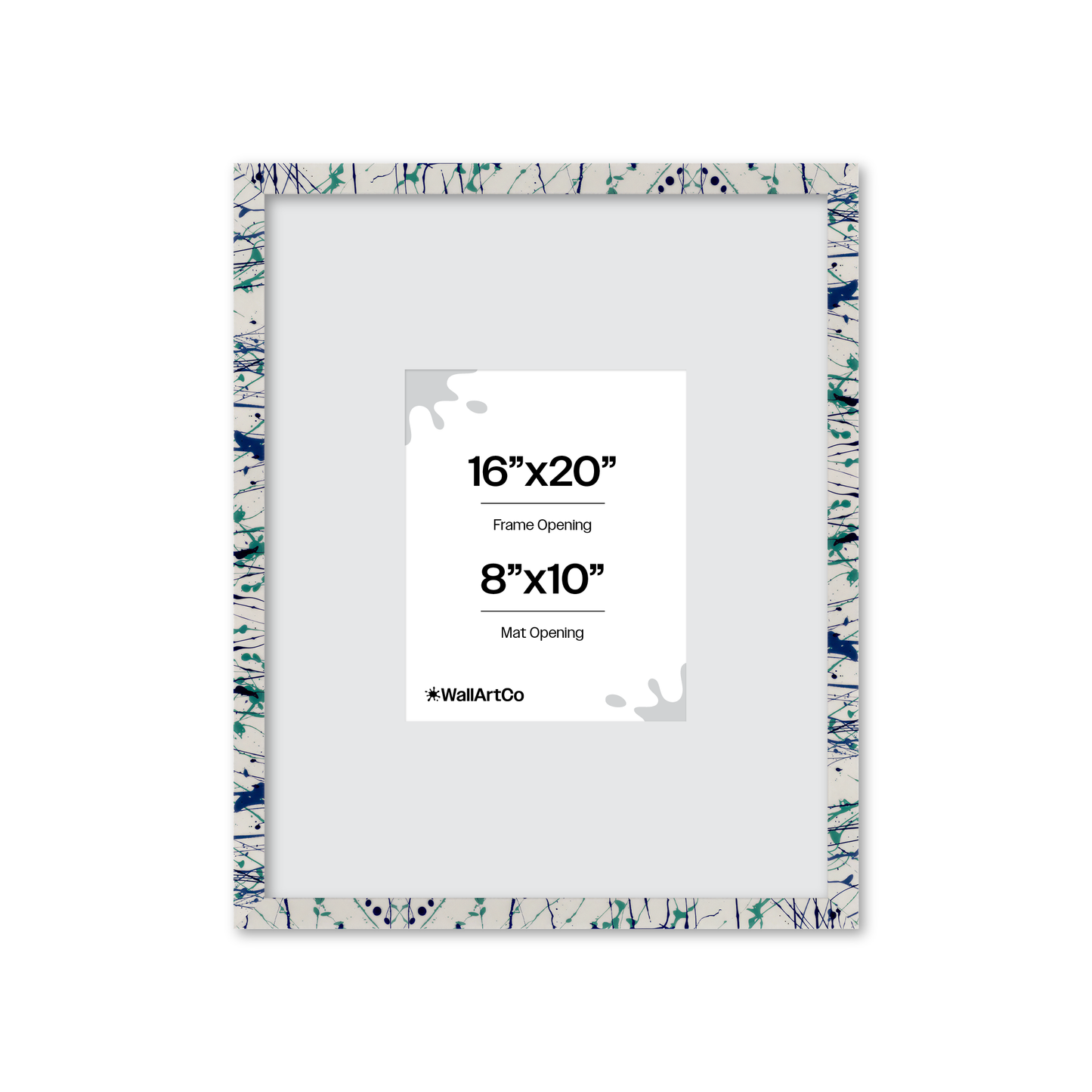 Front of picture frame
