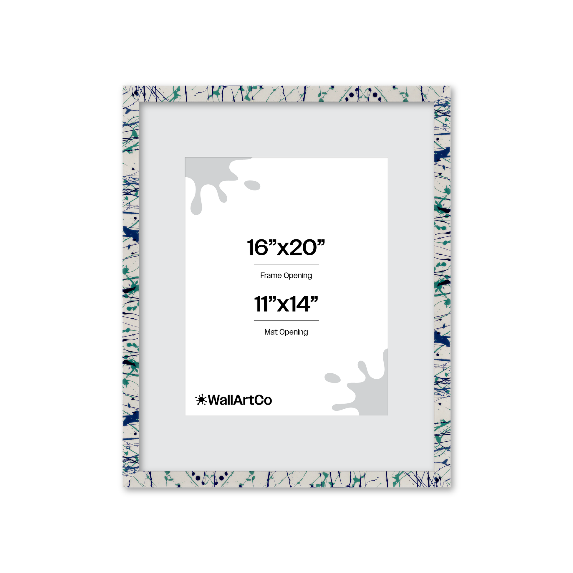Front of picture frame