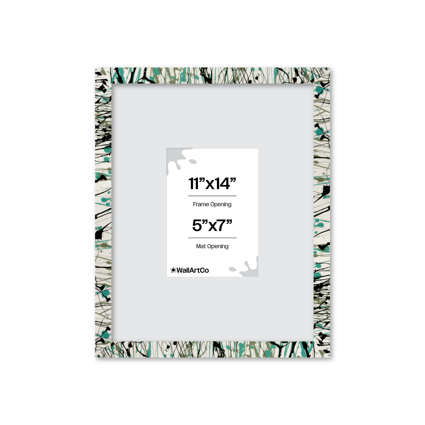 Front of picture frame