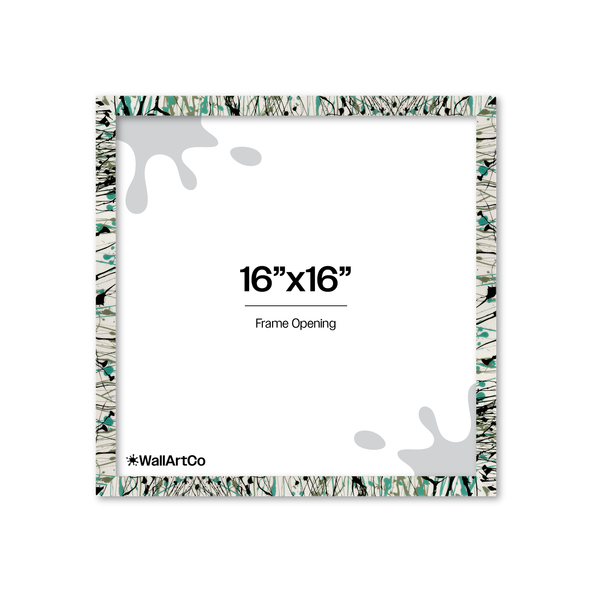 Front of picture frame