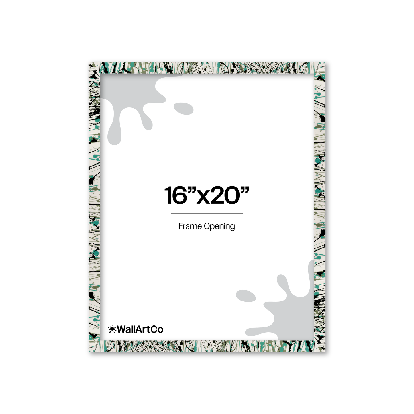 Front of picture frame
