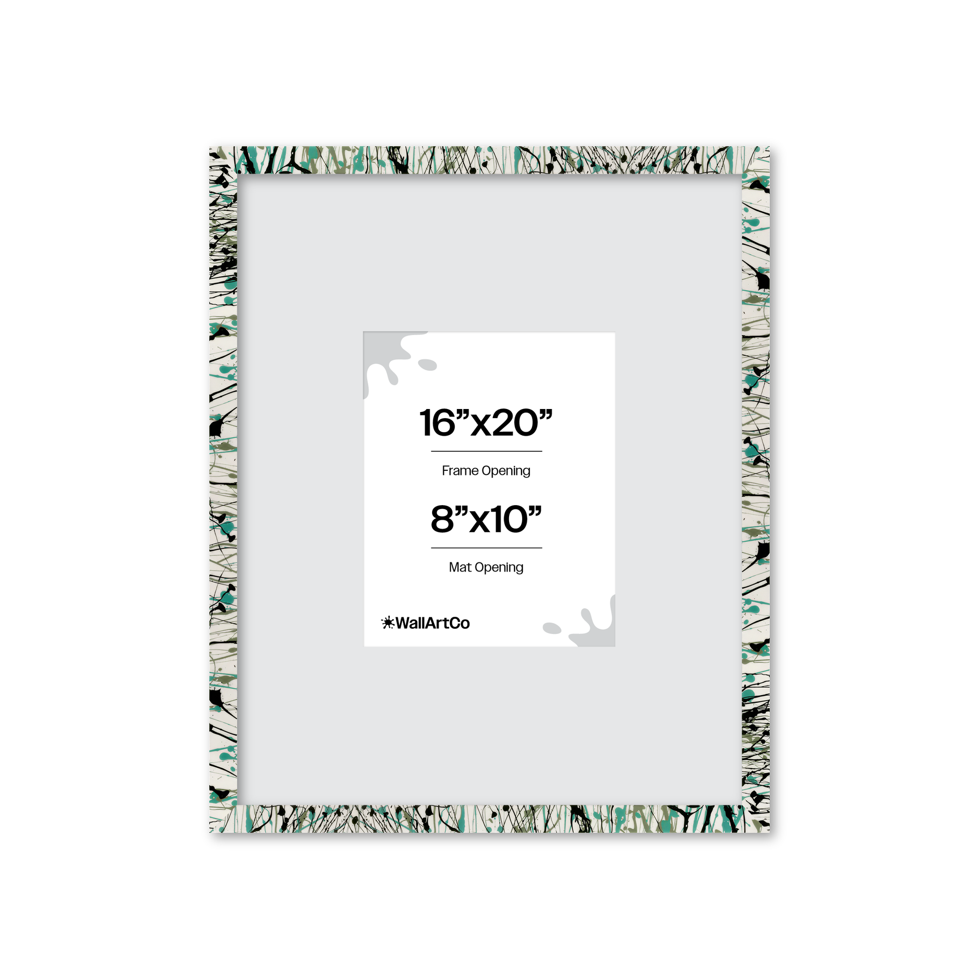 Front of picture frame