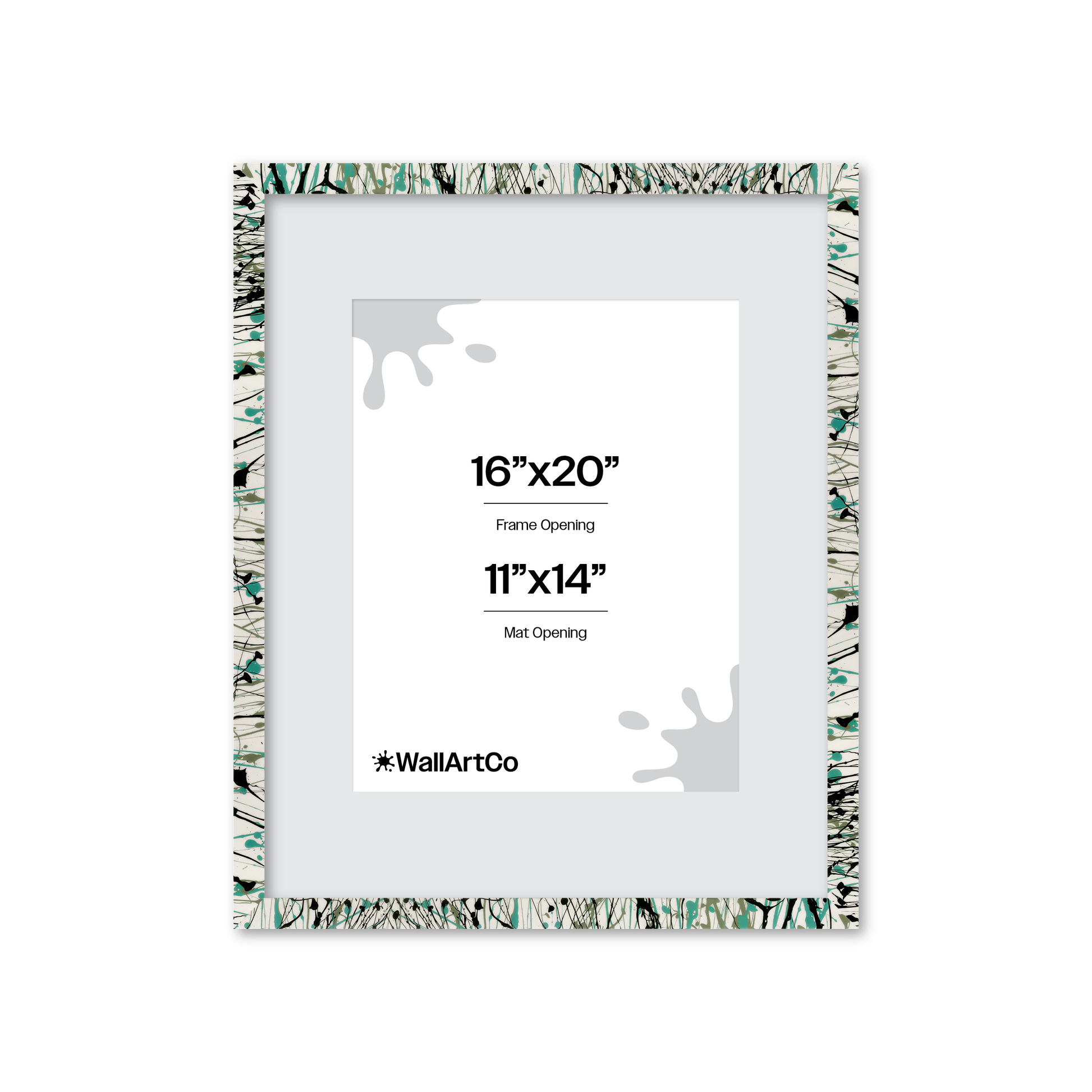 Front of picture frame