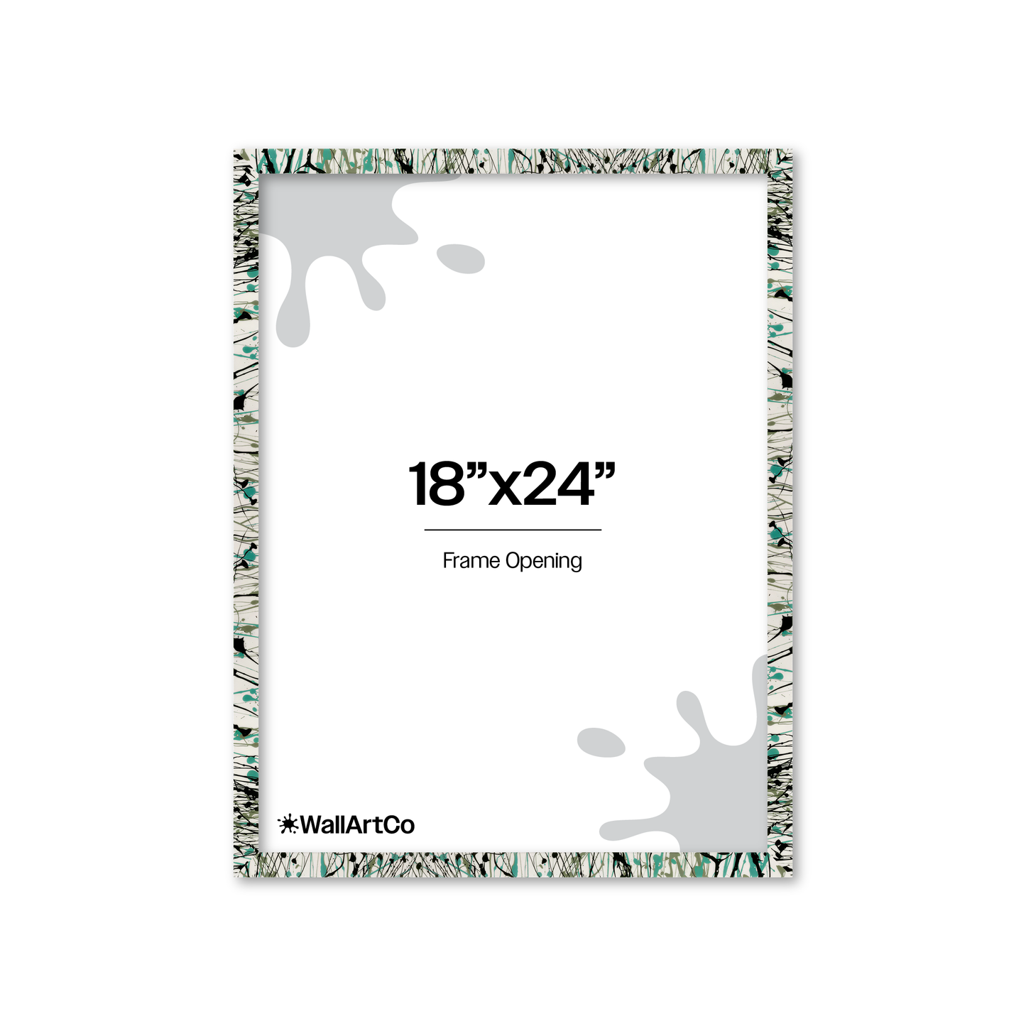 Front of picture frame