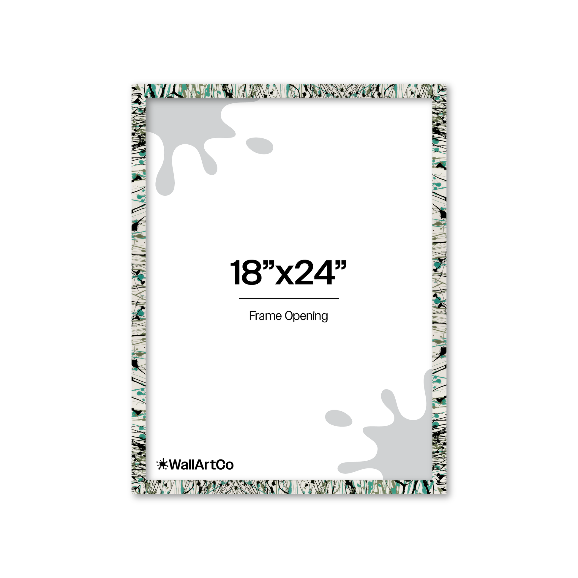 Front of picture frame