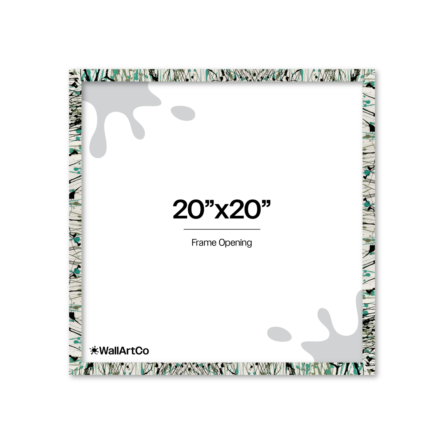 Front of picture frame