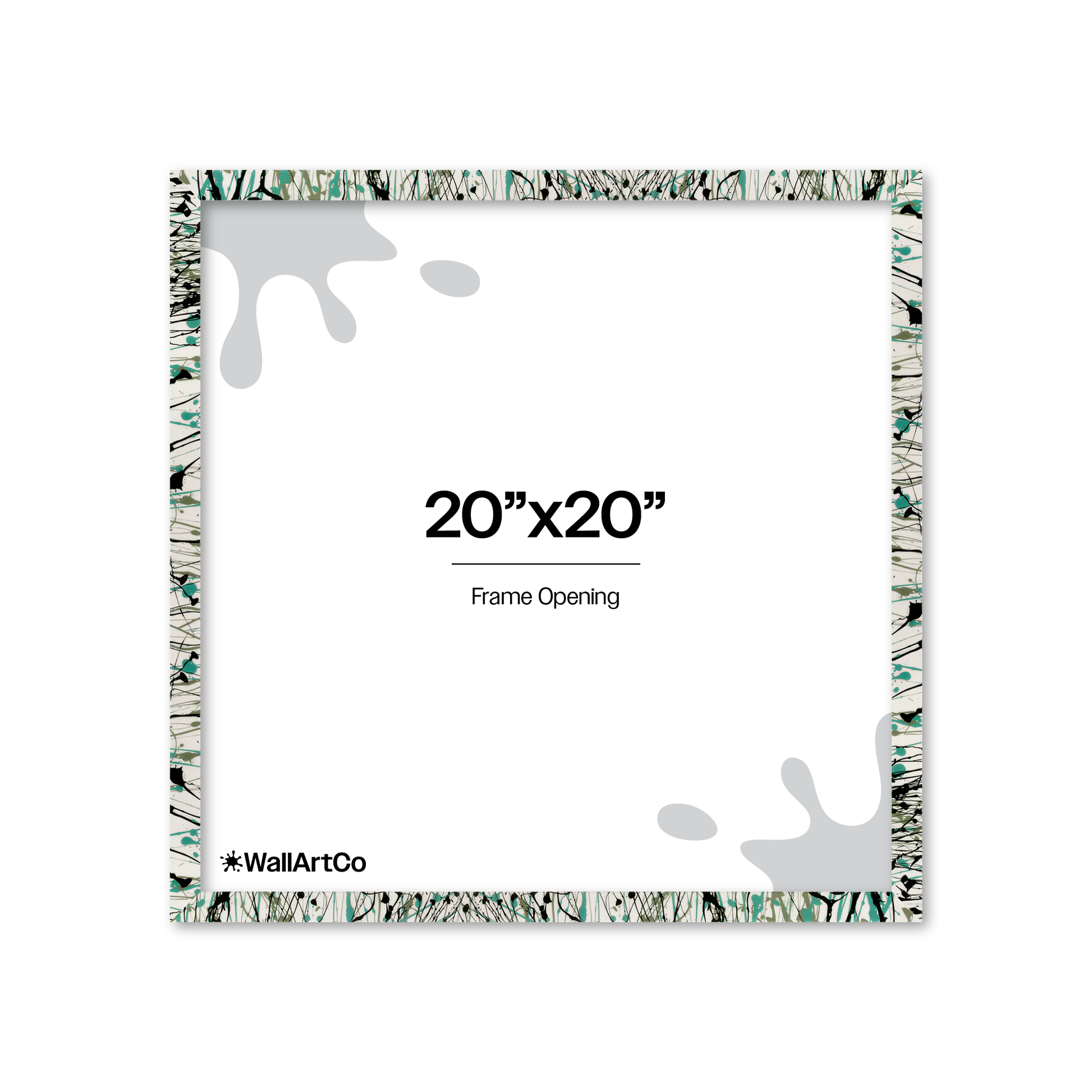 Front of picture frame