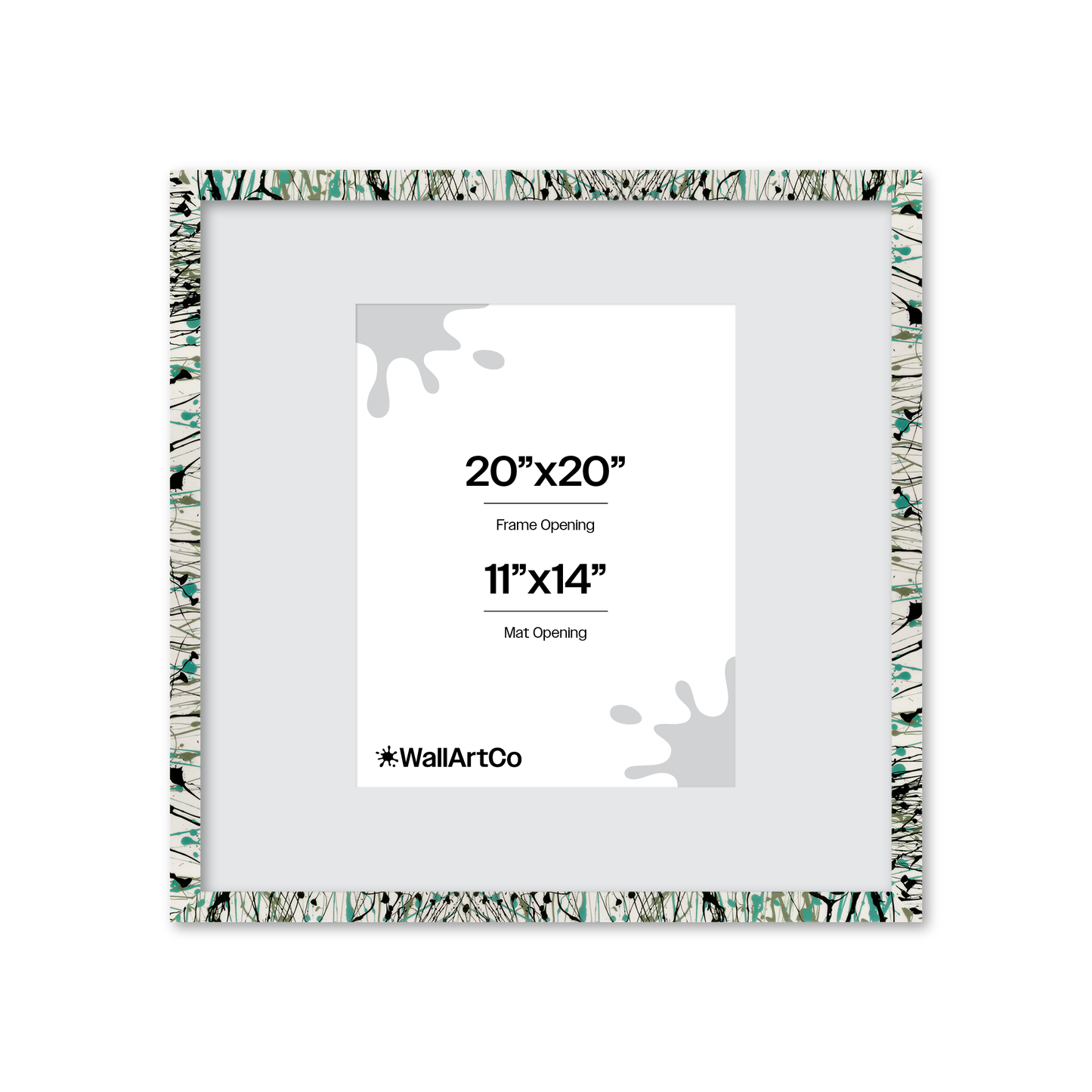 Front of picture frame
