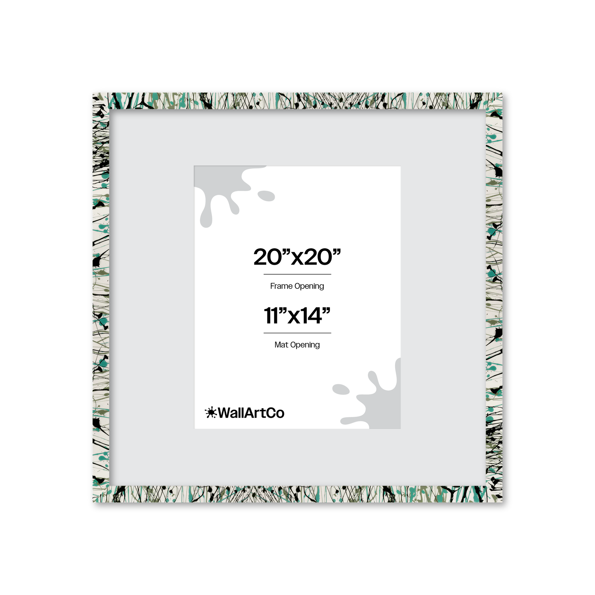 Front of picture frame