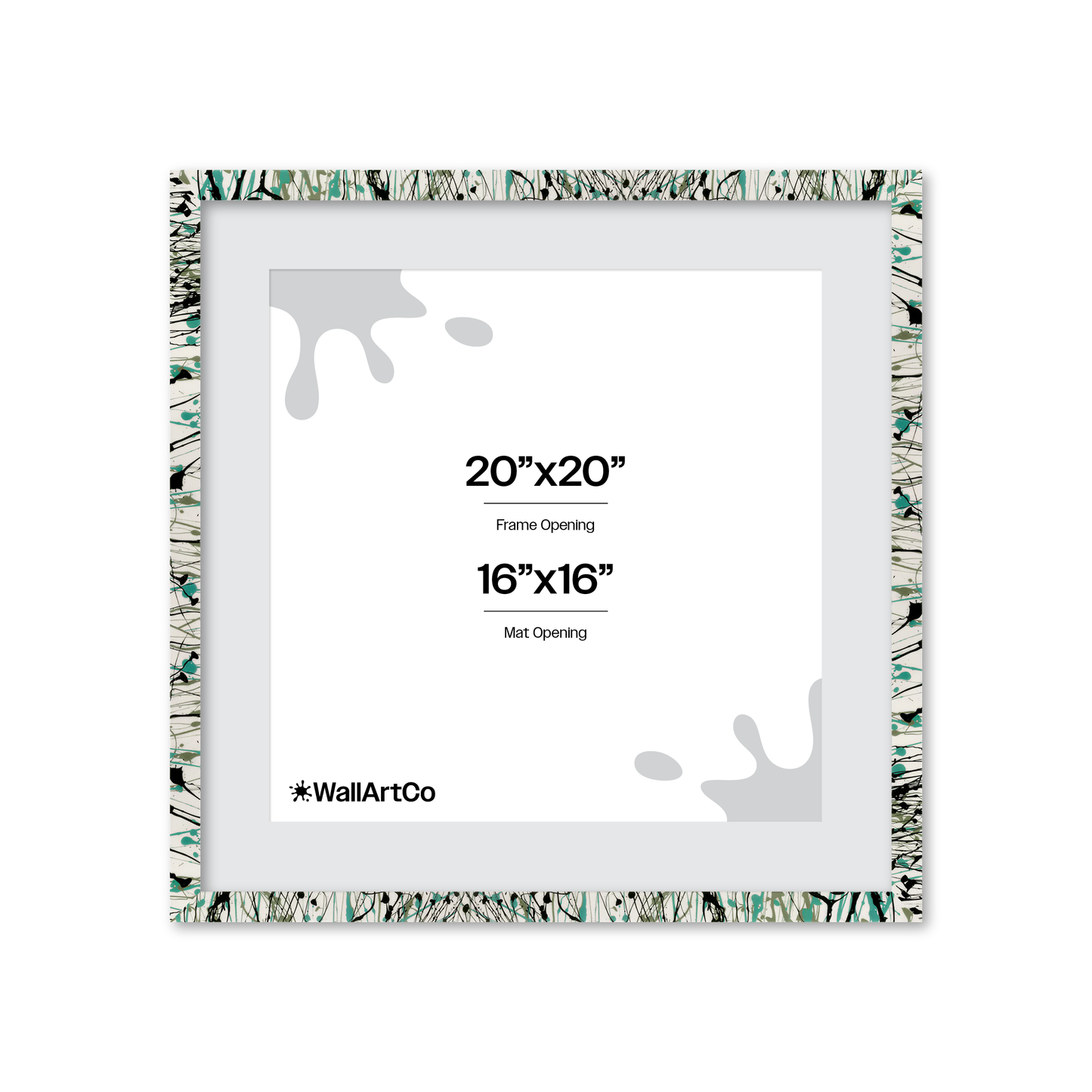 Front of picture frame