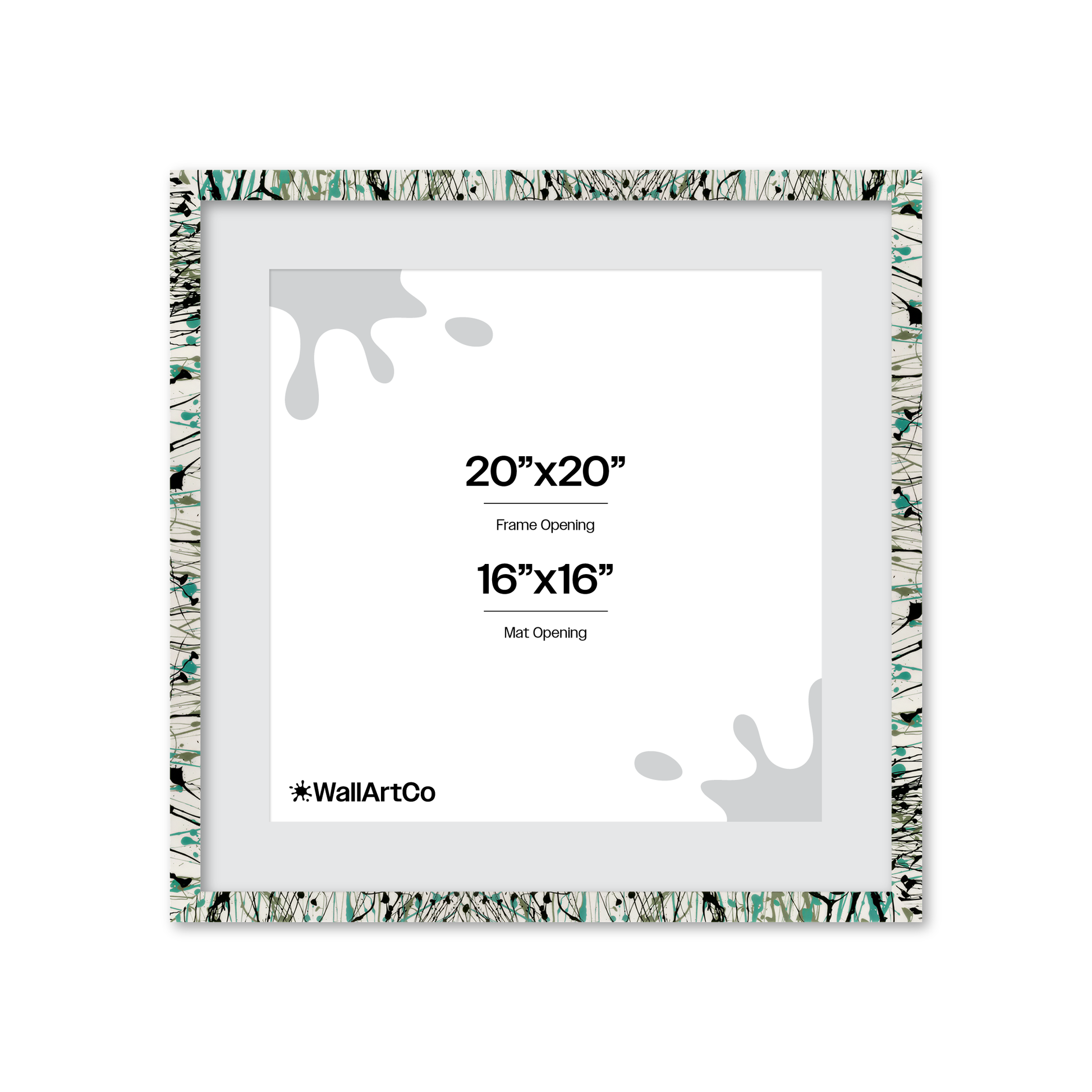 Front of picture frame
