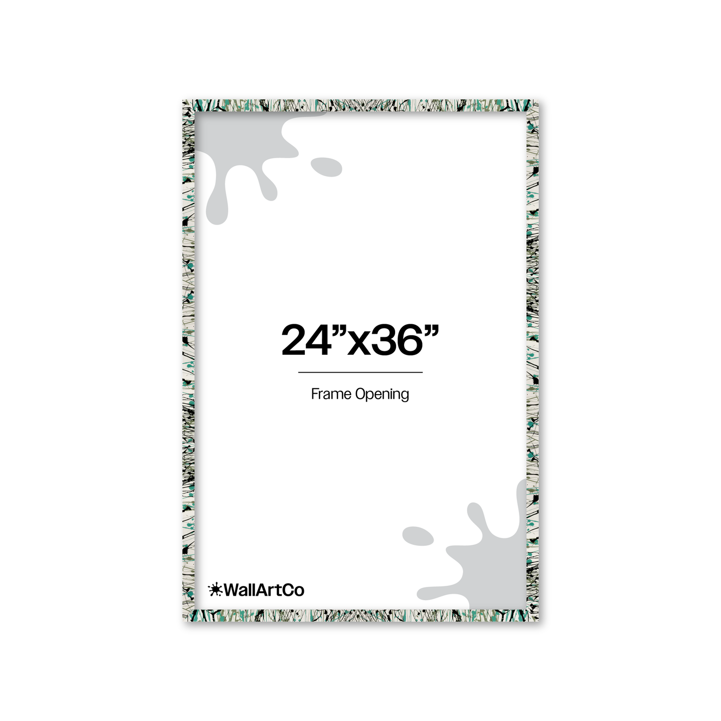 Front of picture frame
