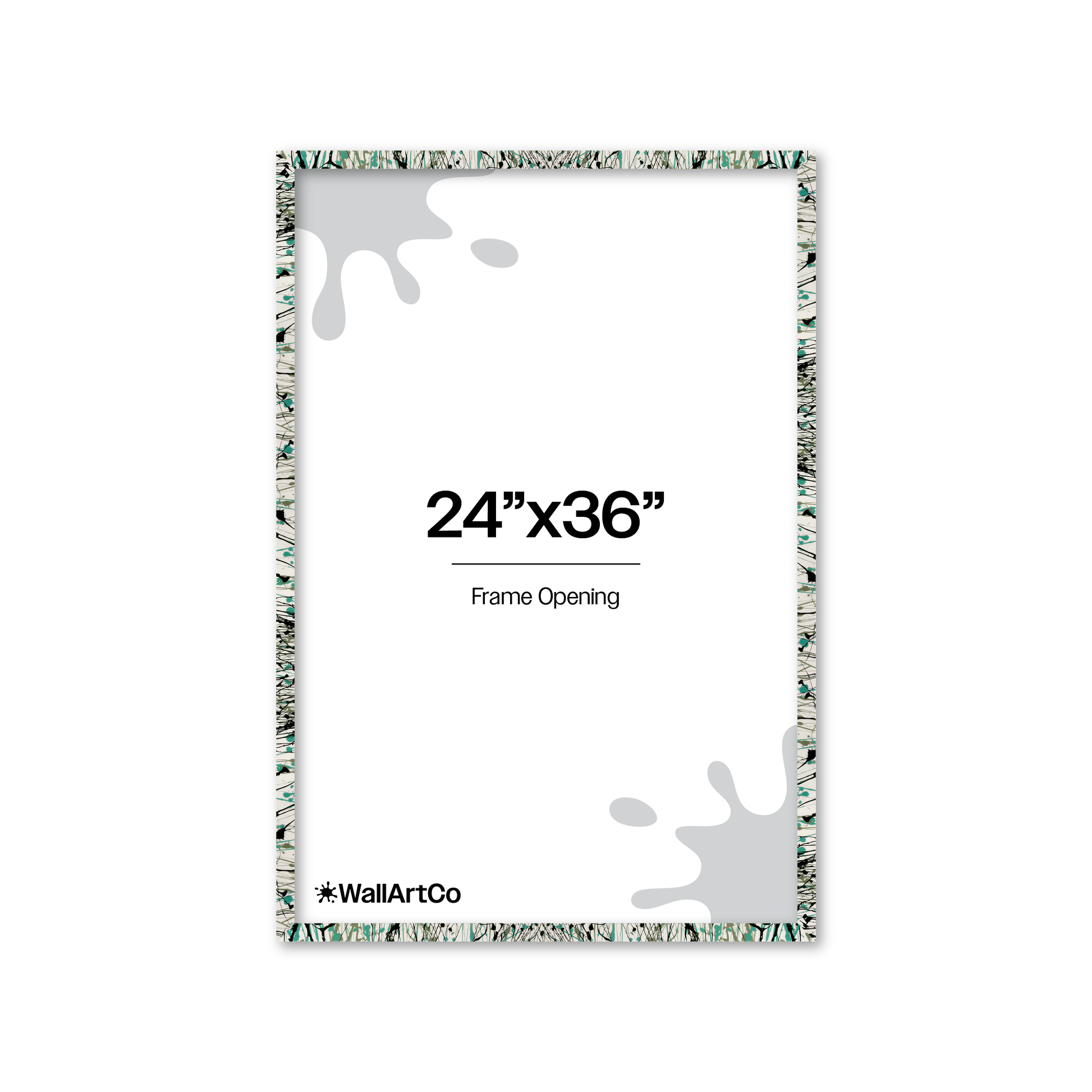 Front of picture frame