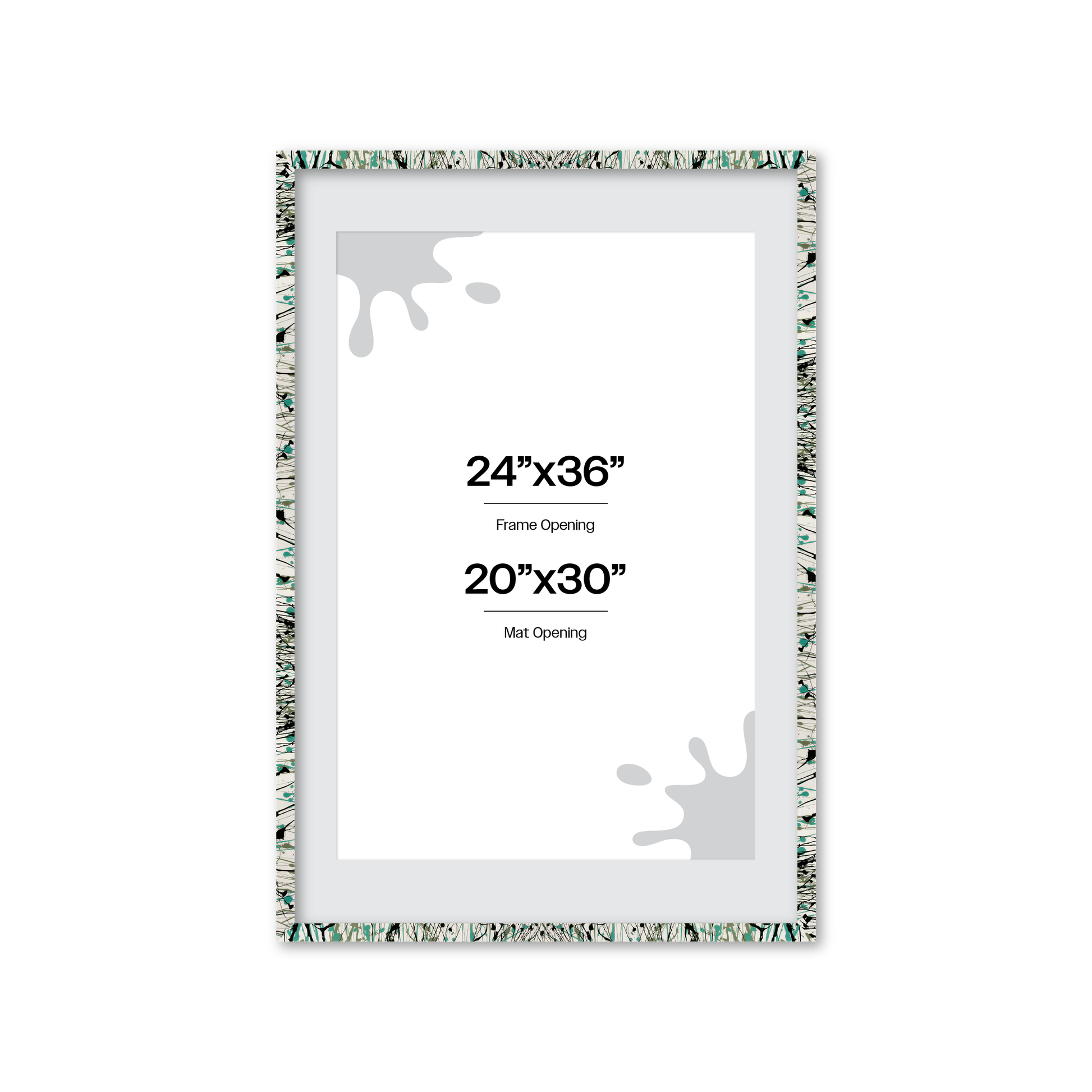 Front of picture frame