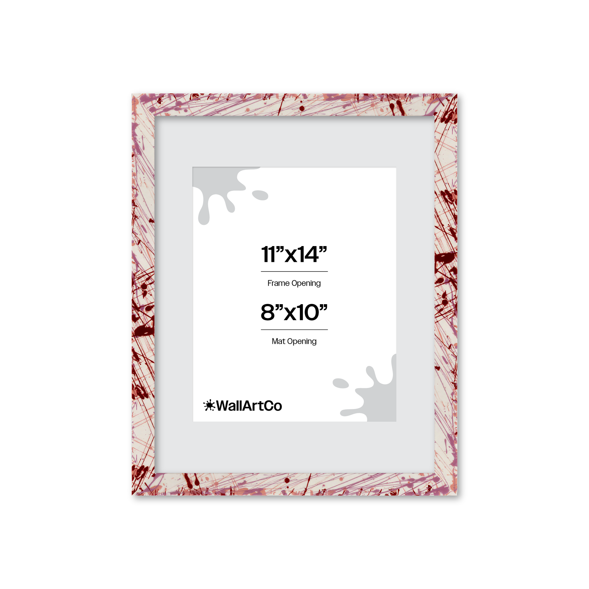 Front of picture frame