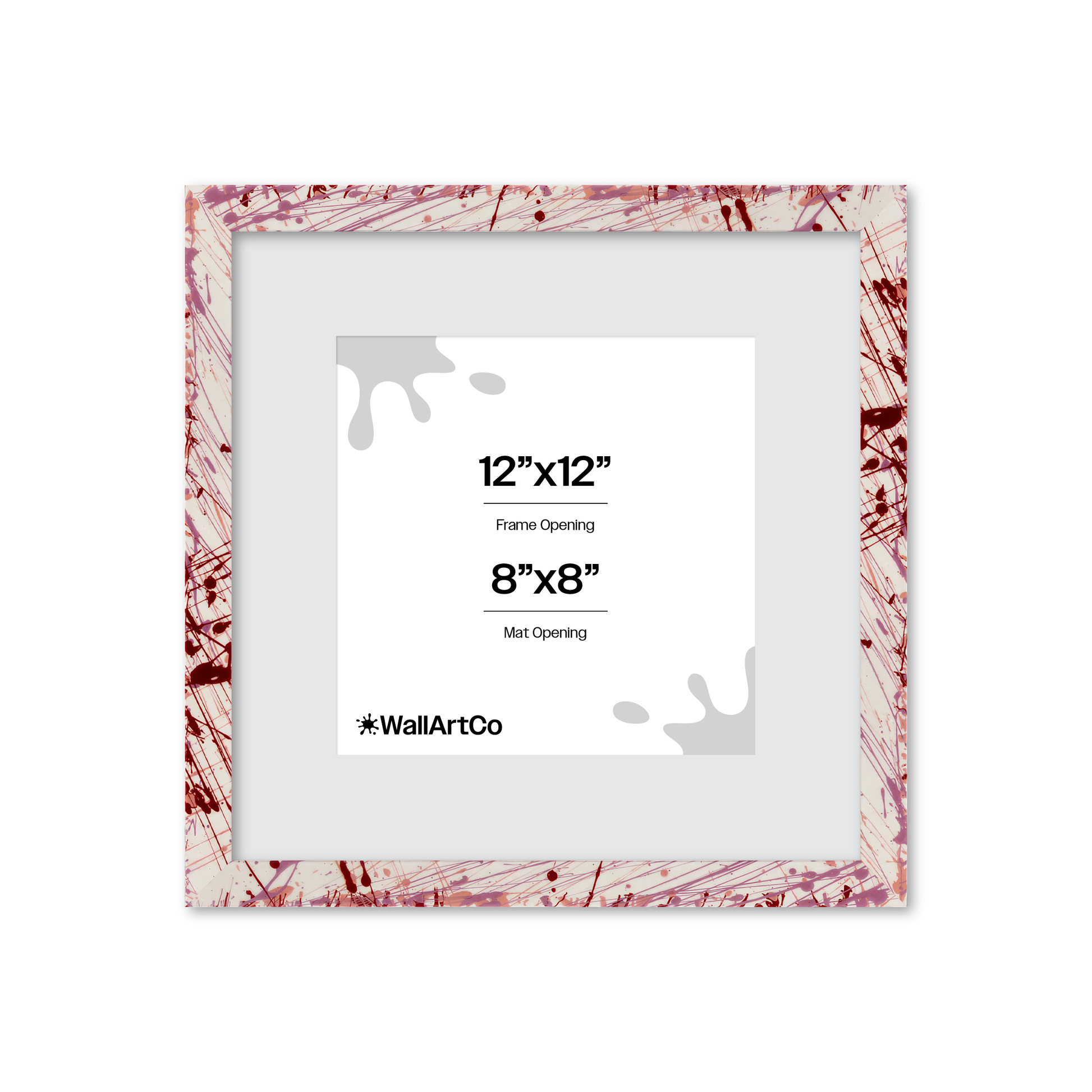 Front of picture frame