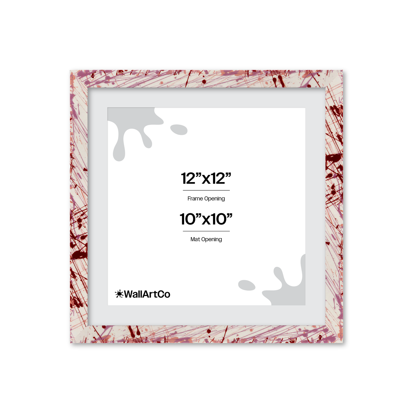 Front of picture frame