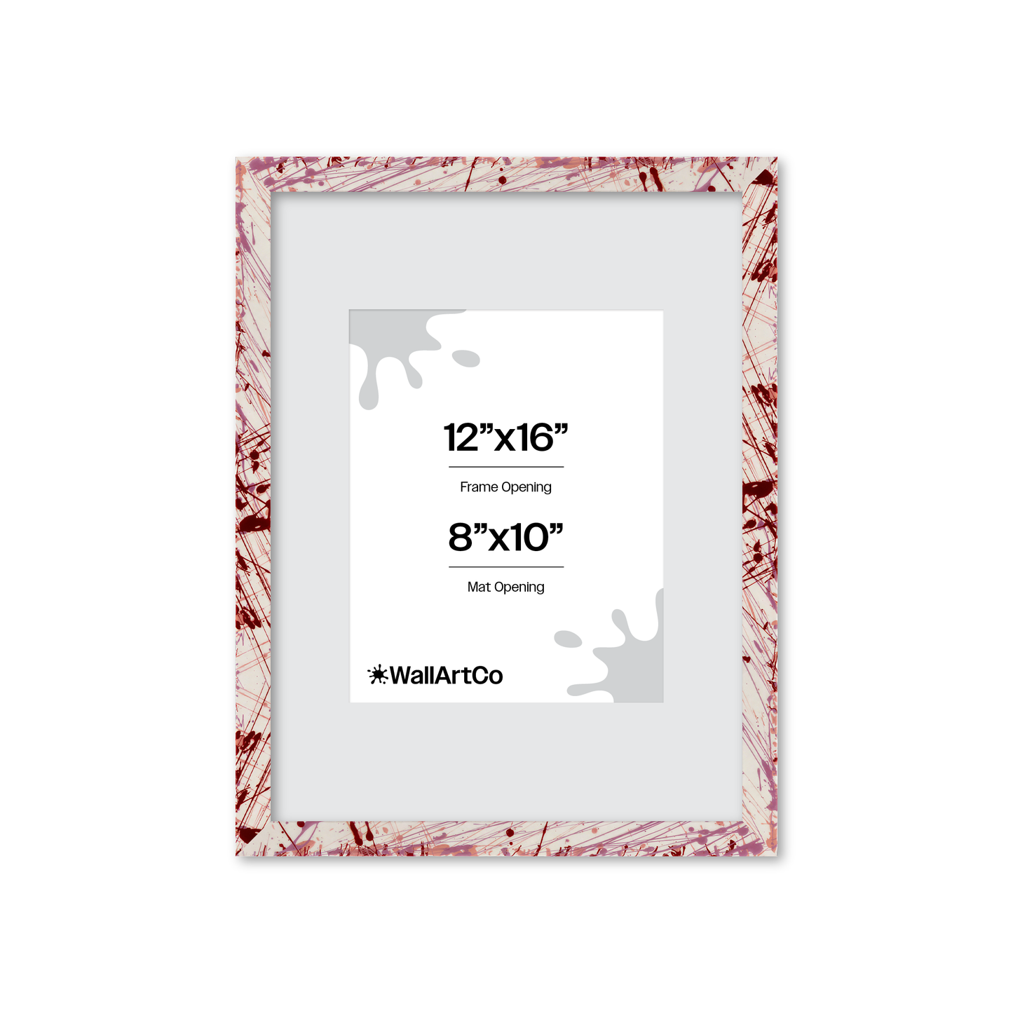 Front of picture frame