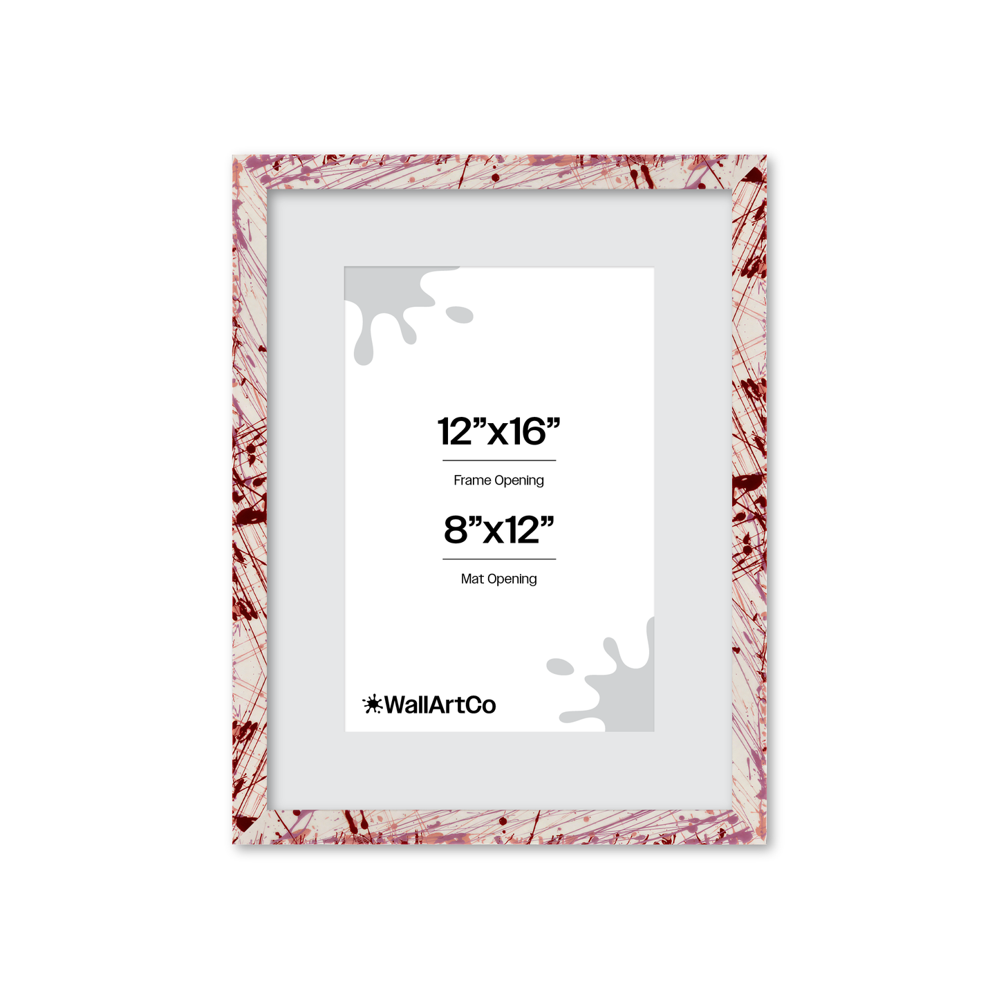 Front of picture frame