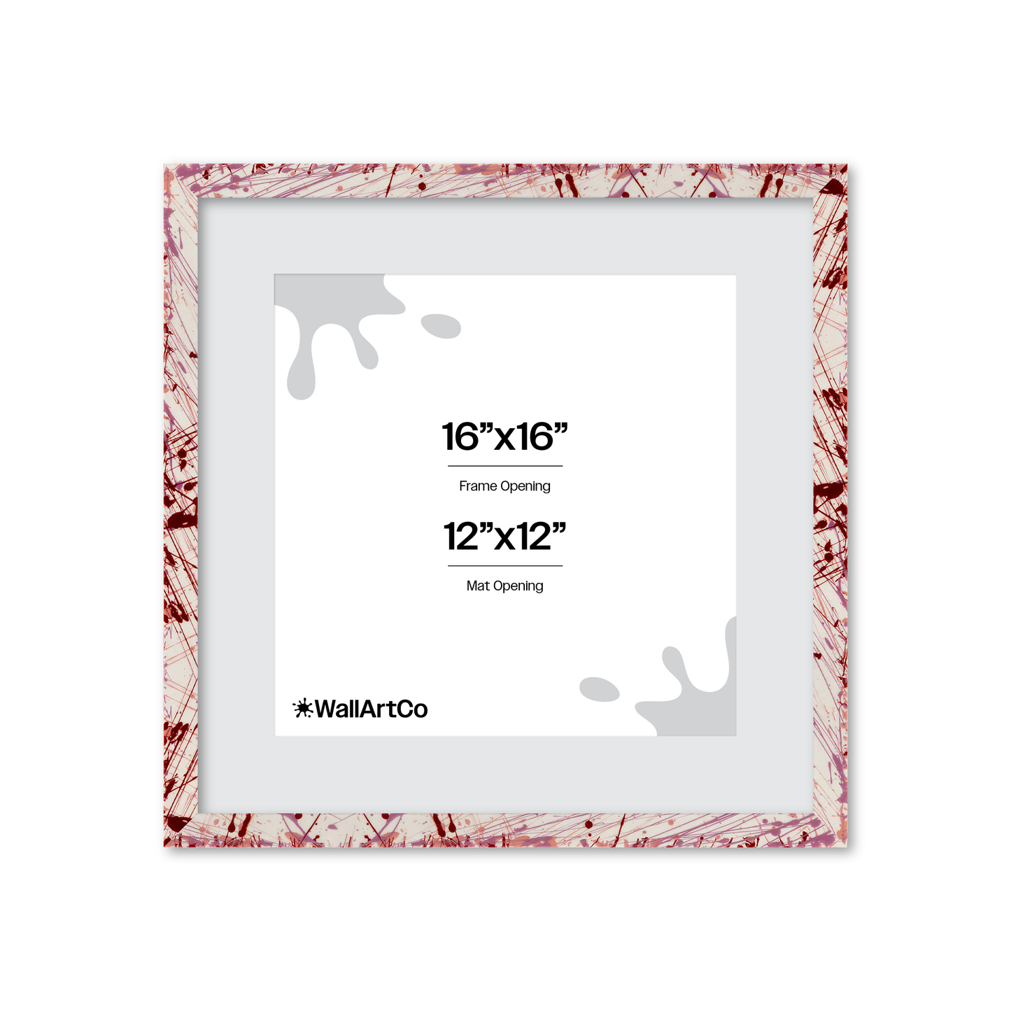 Front of picture frame