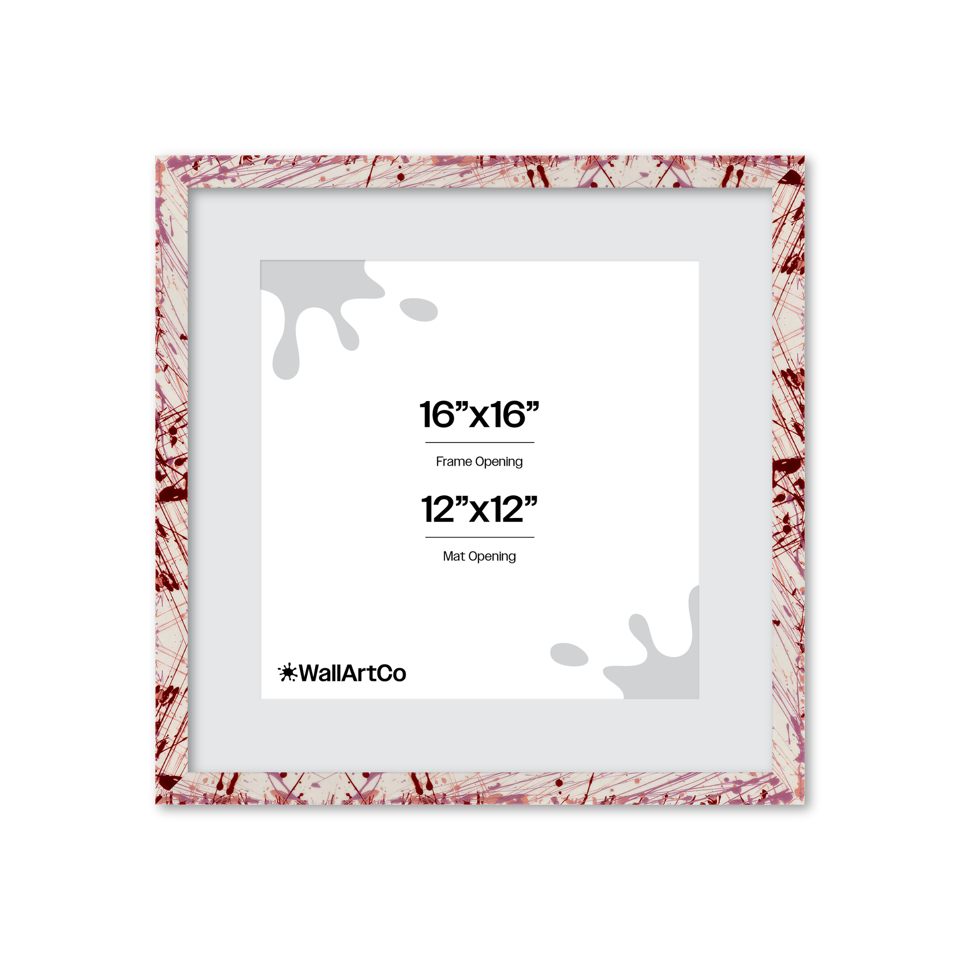 Front of picture frame