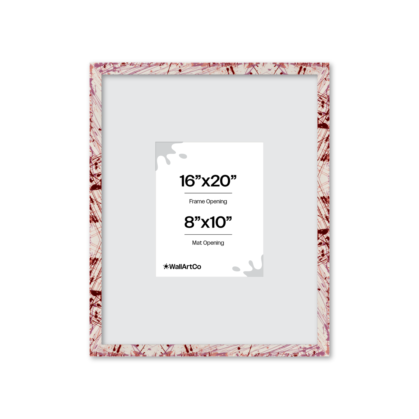 Front of picture frame