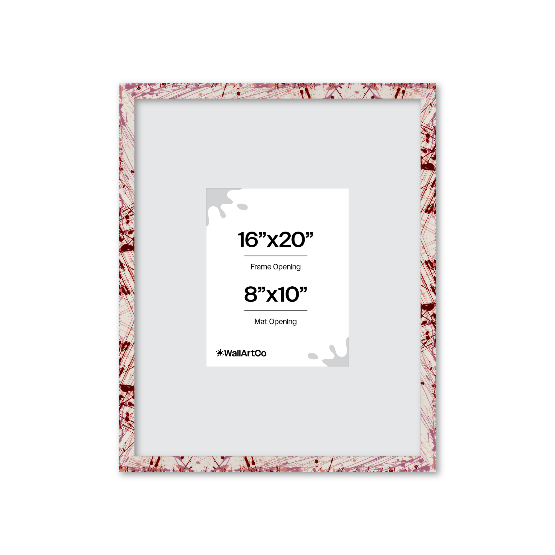 Front of picture frame