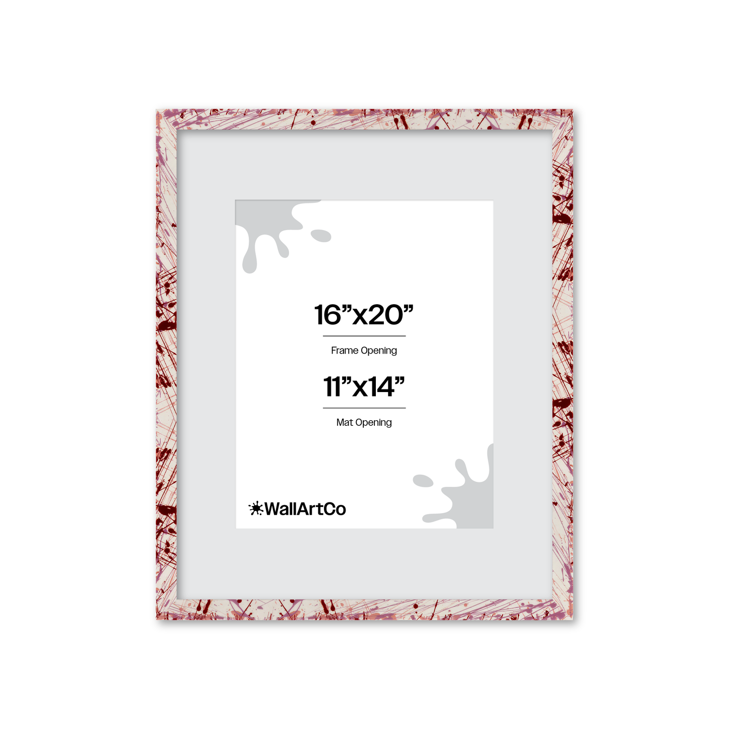Front of picture frame