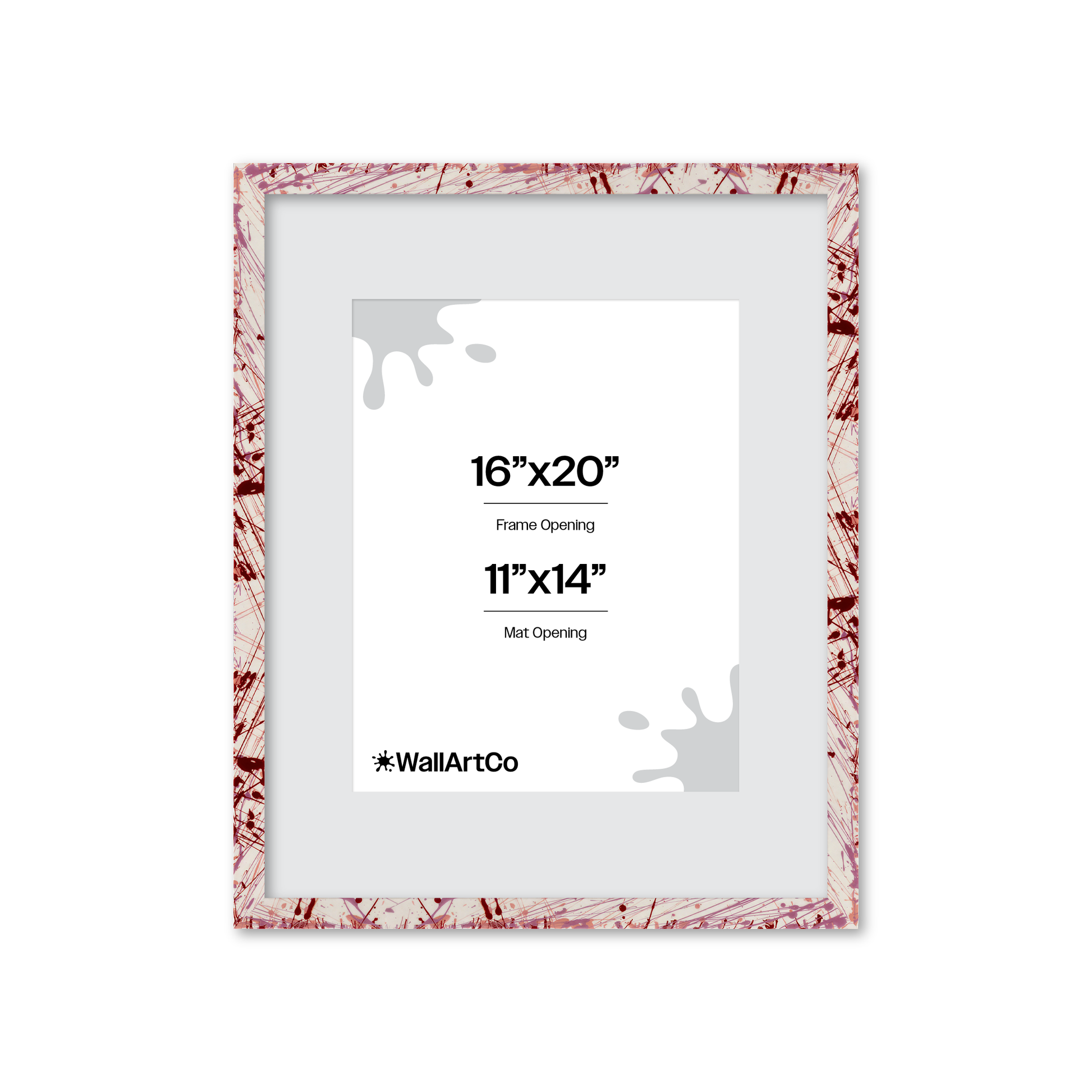 Front of picture frame
