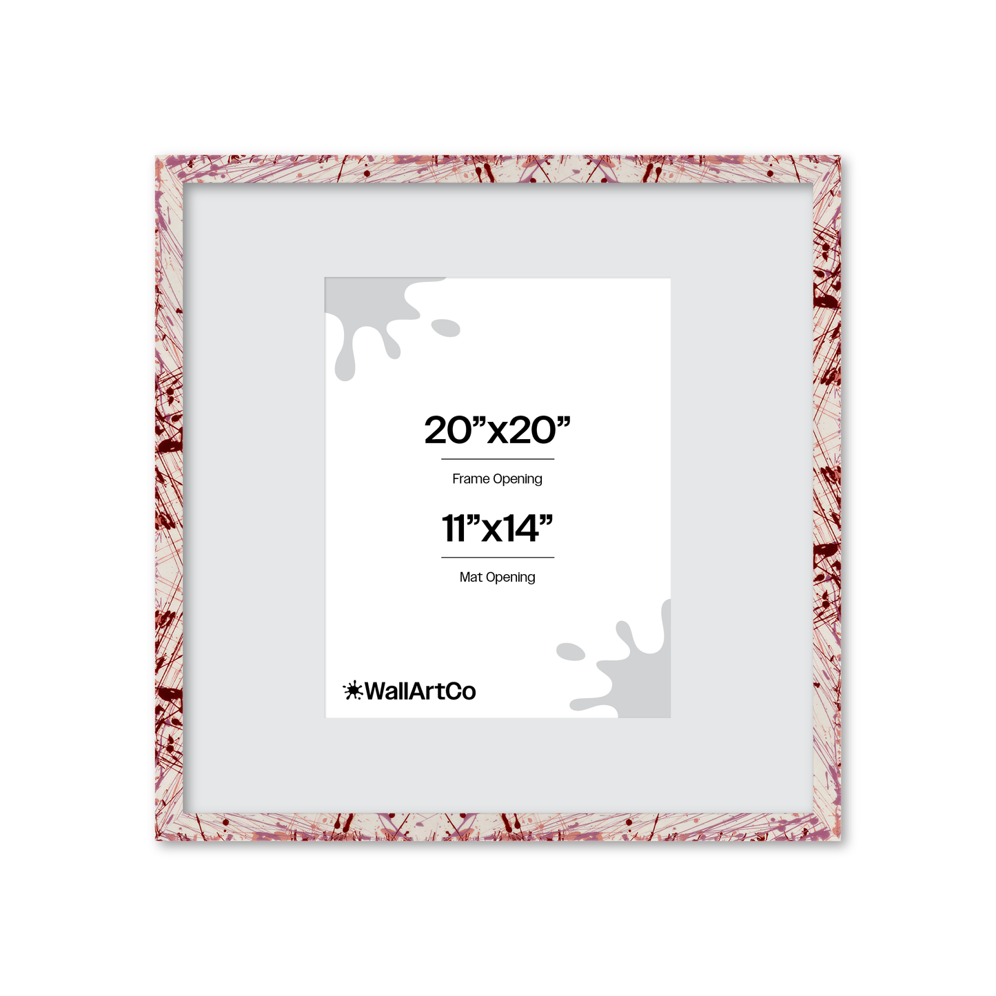 Front of picture frame