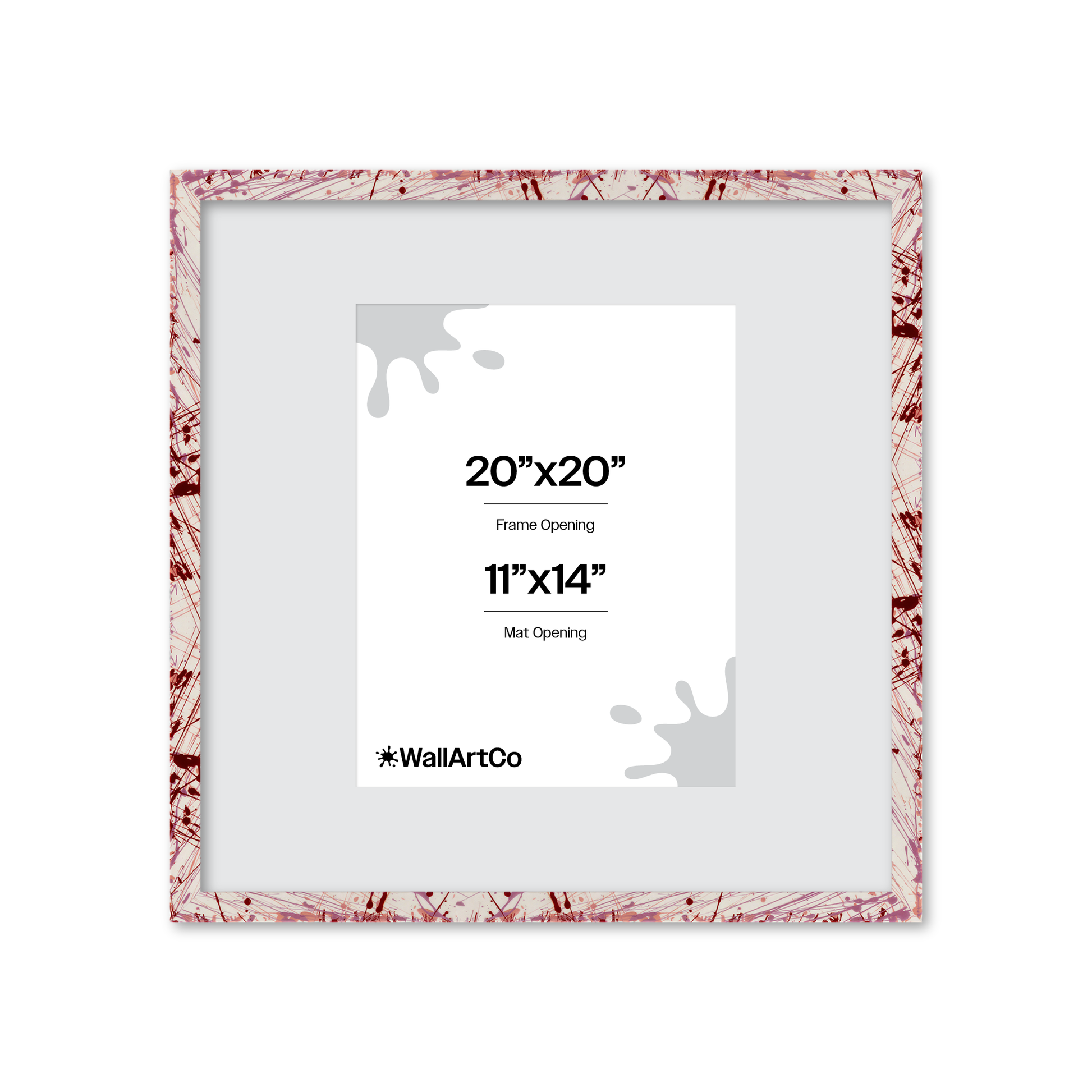Front of picture frame