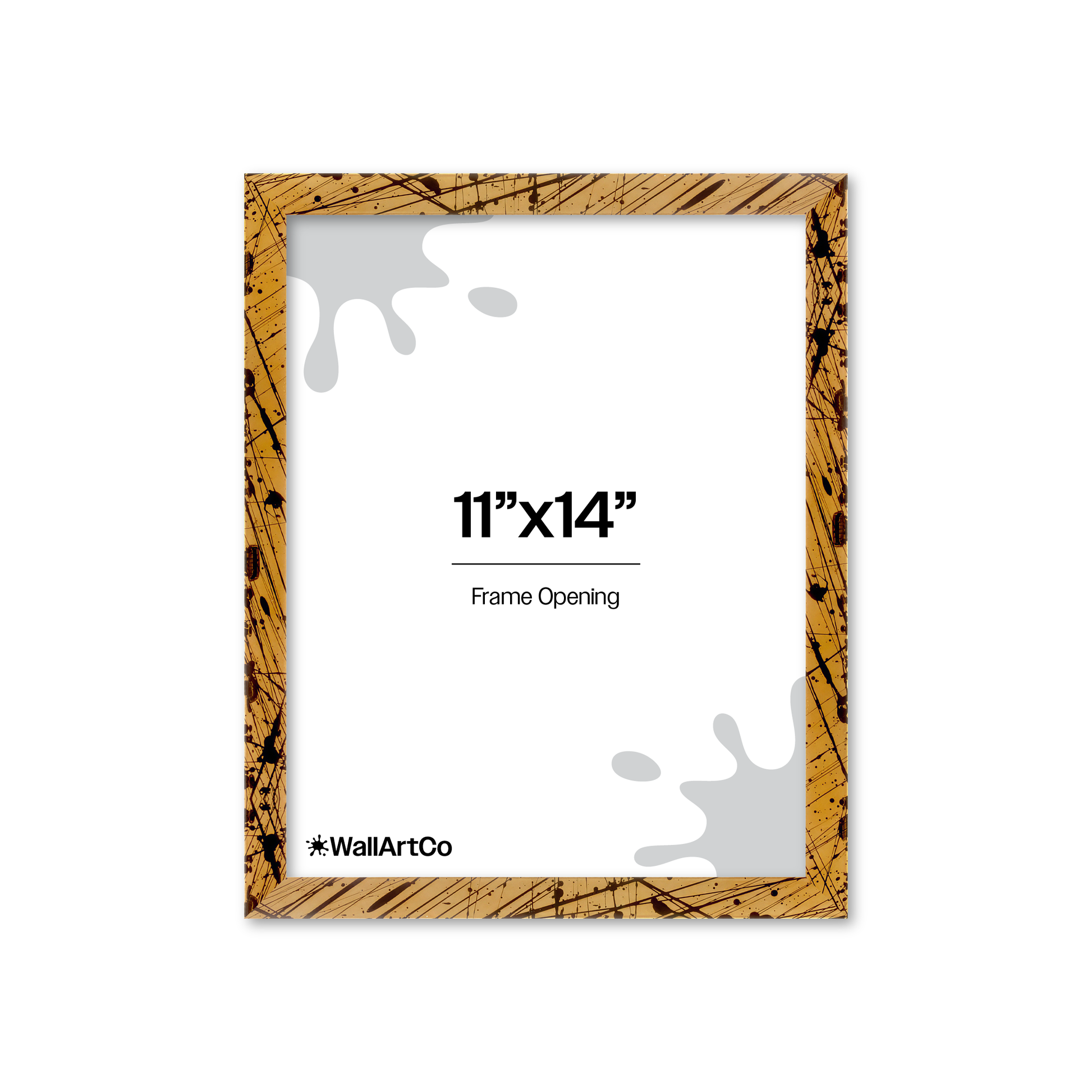 Front of picture frame