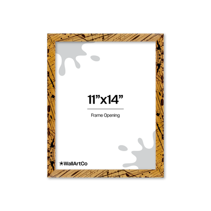 Front of picture frame