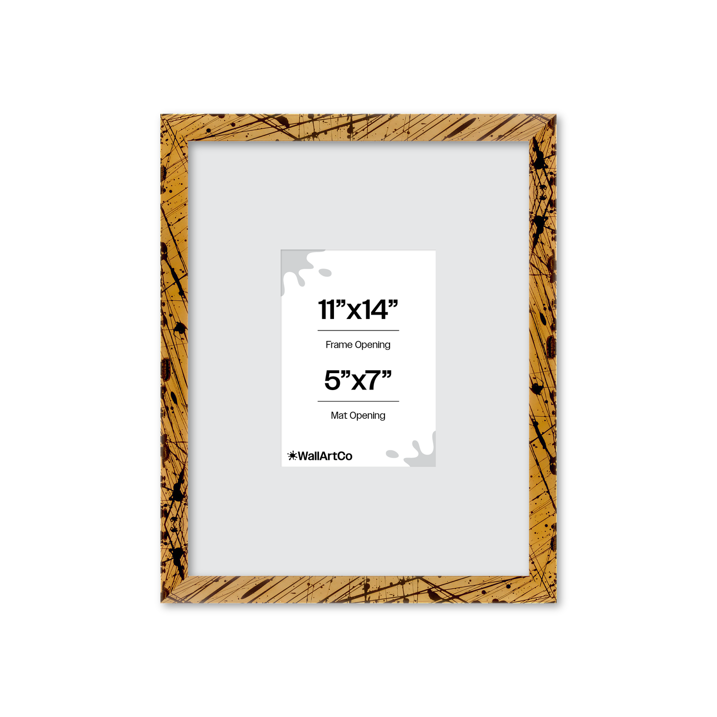 Front of picture frame