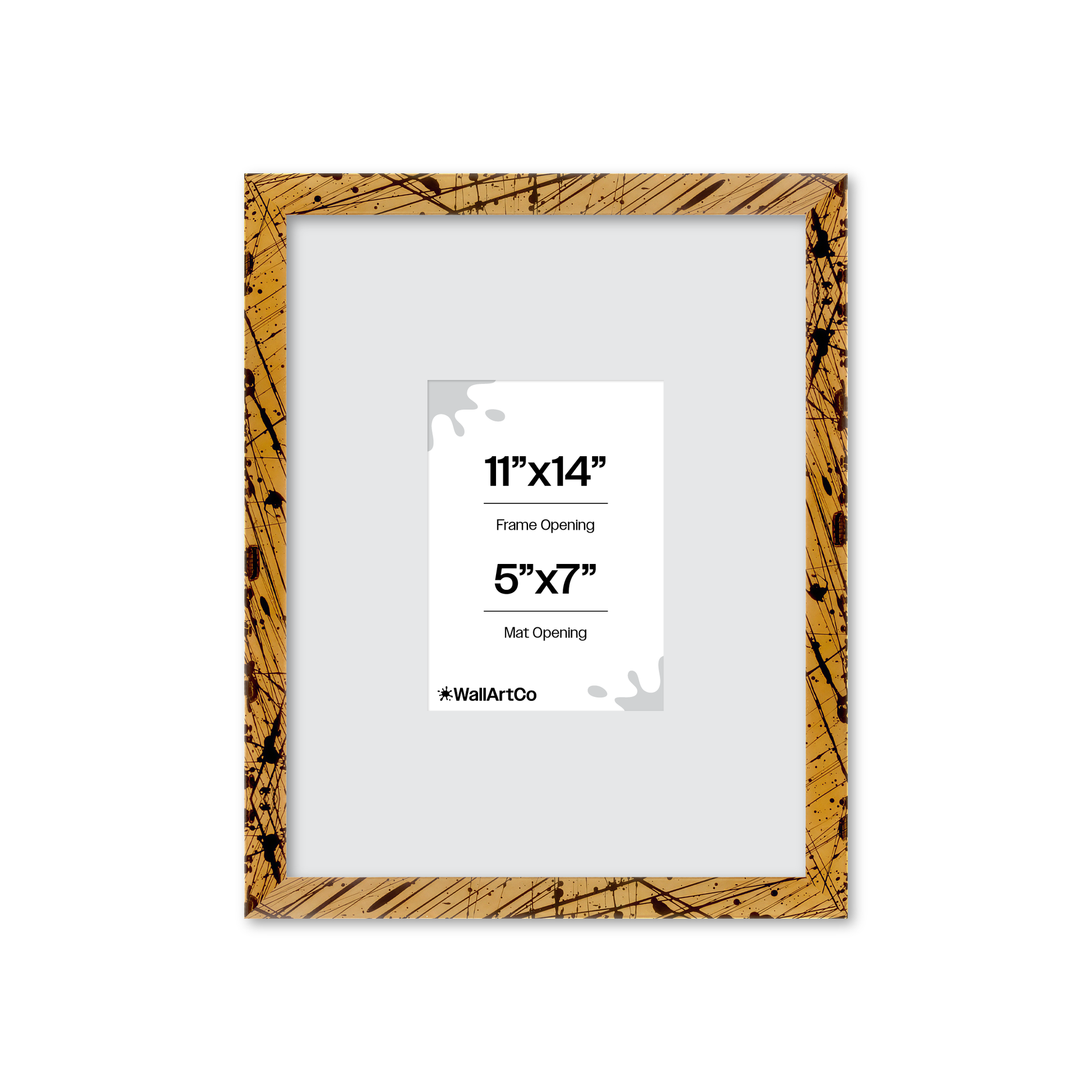 Front of picture frame