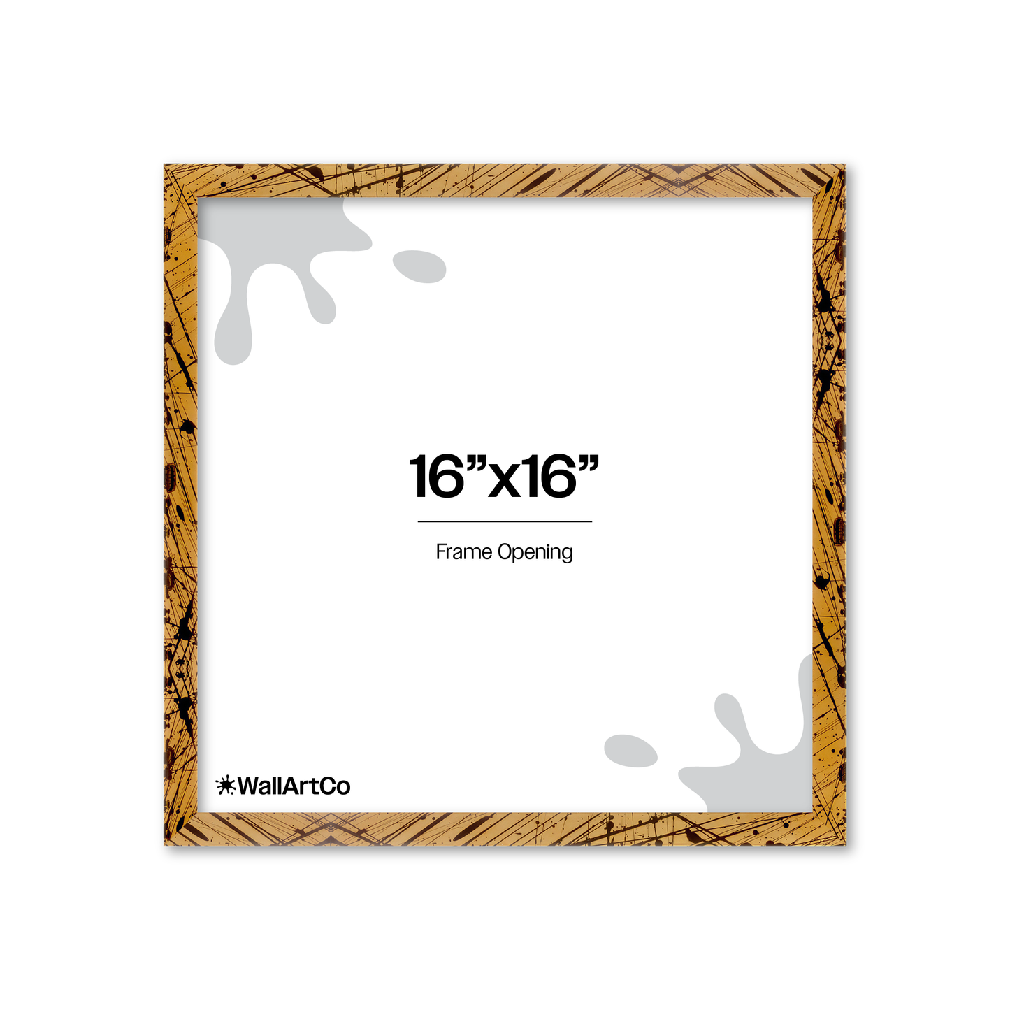 Front of picture frame