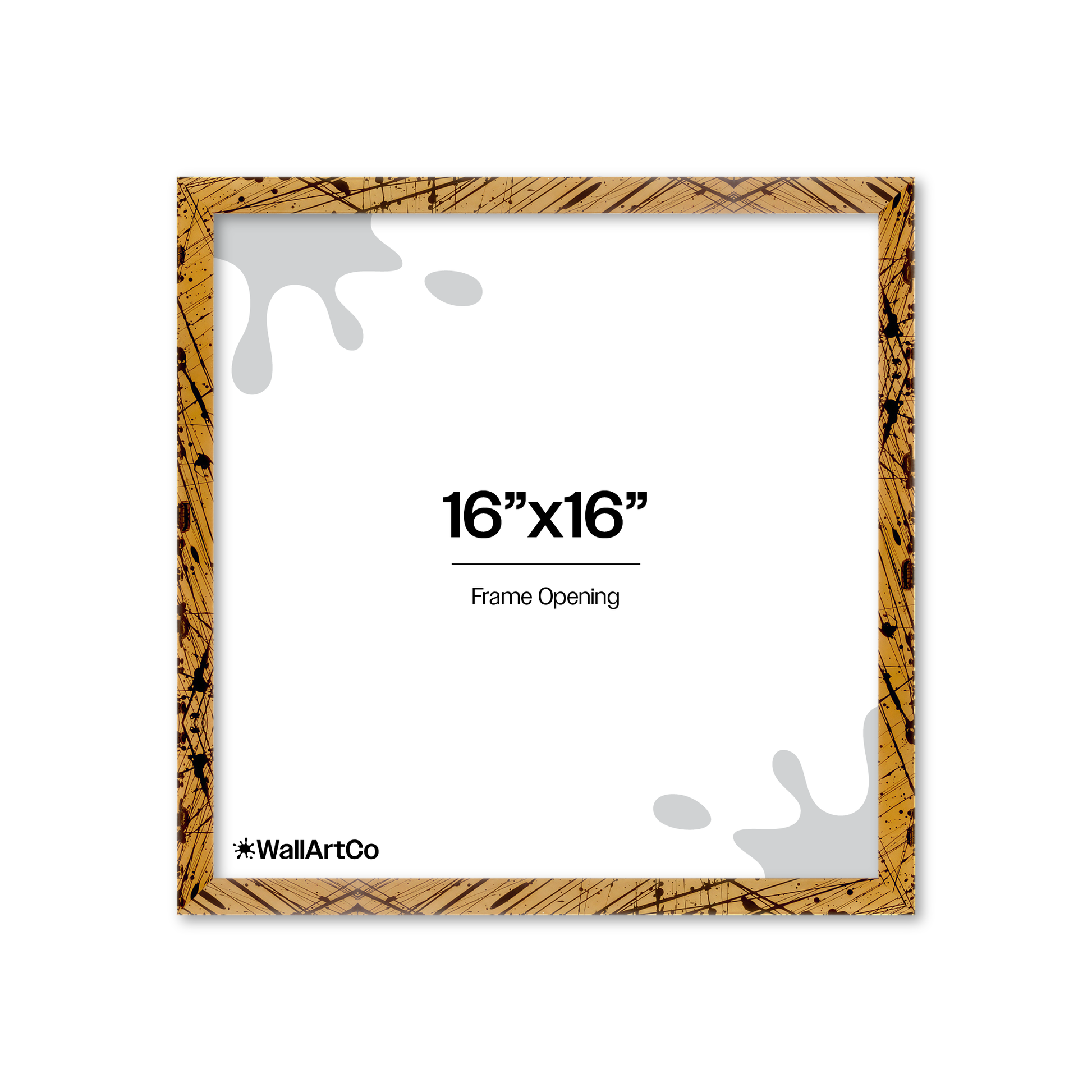 Front of picture frame