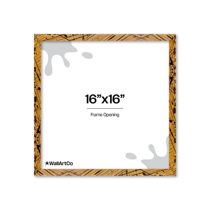 Front of picture frame