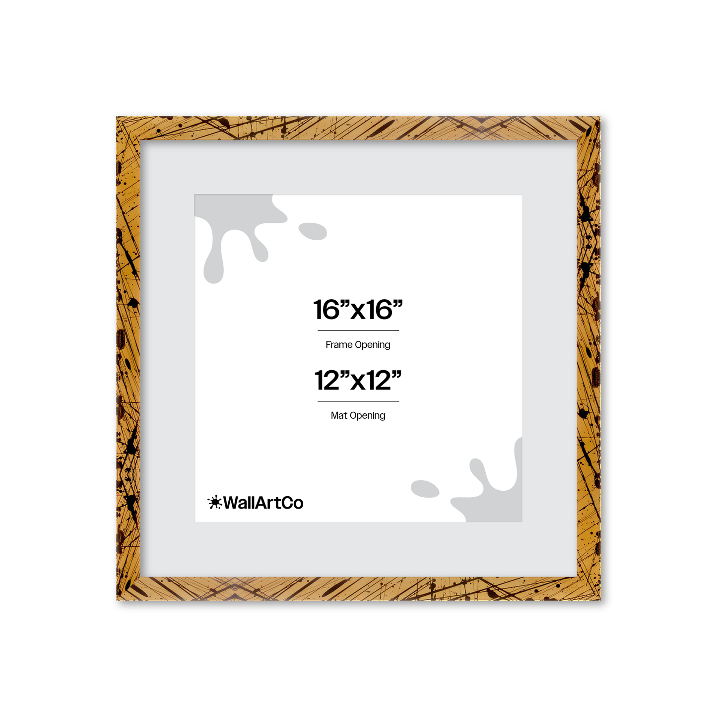 Front of picture frame