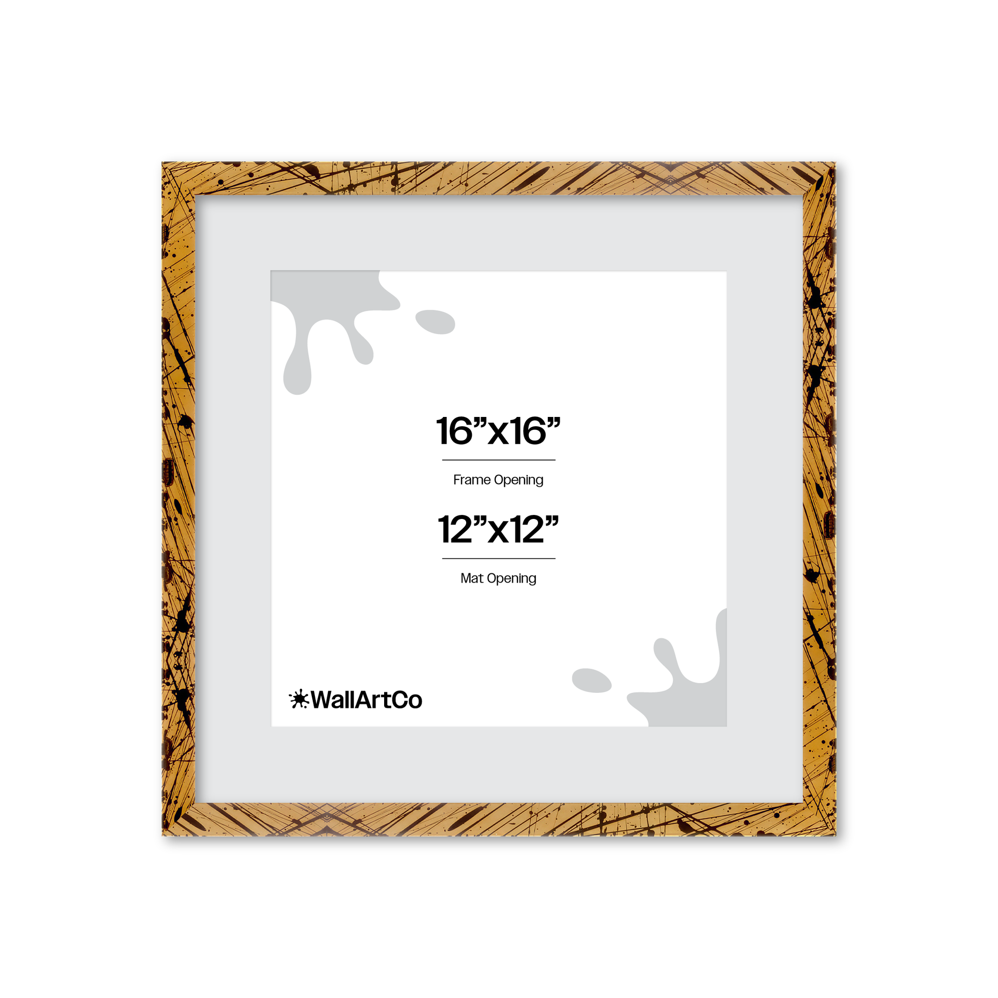 Front of picture frame