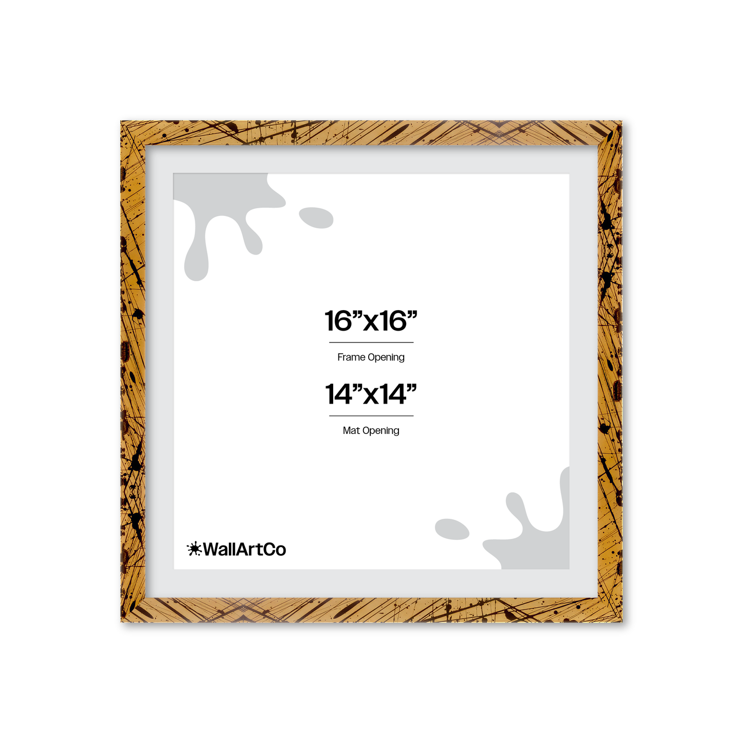 Front of picture frame