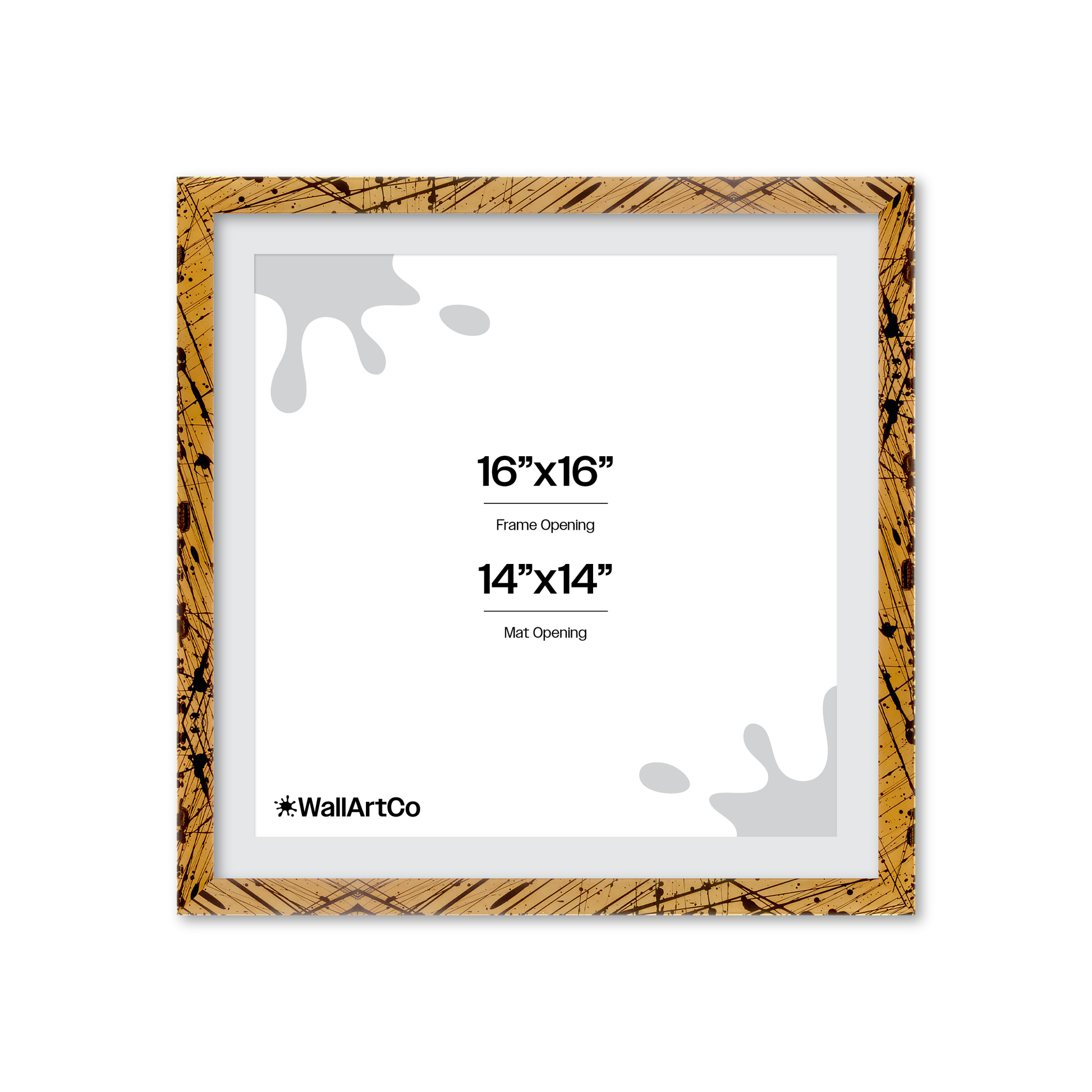 Front of picture frame