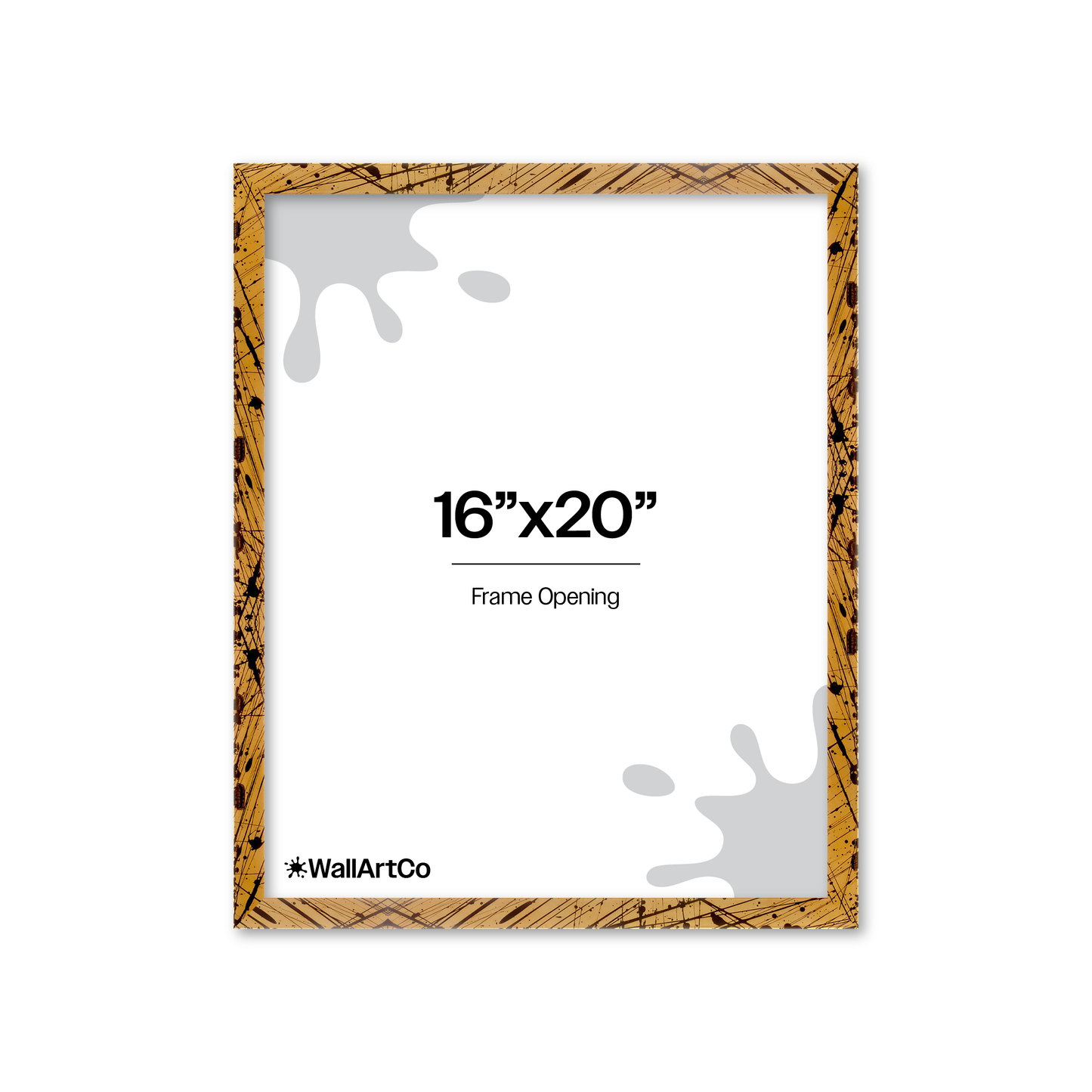 Front of picture frame