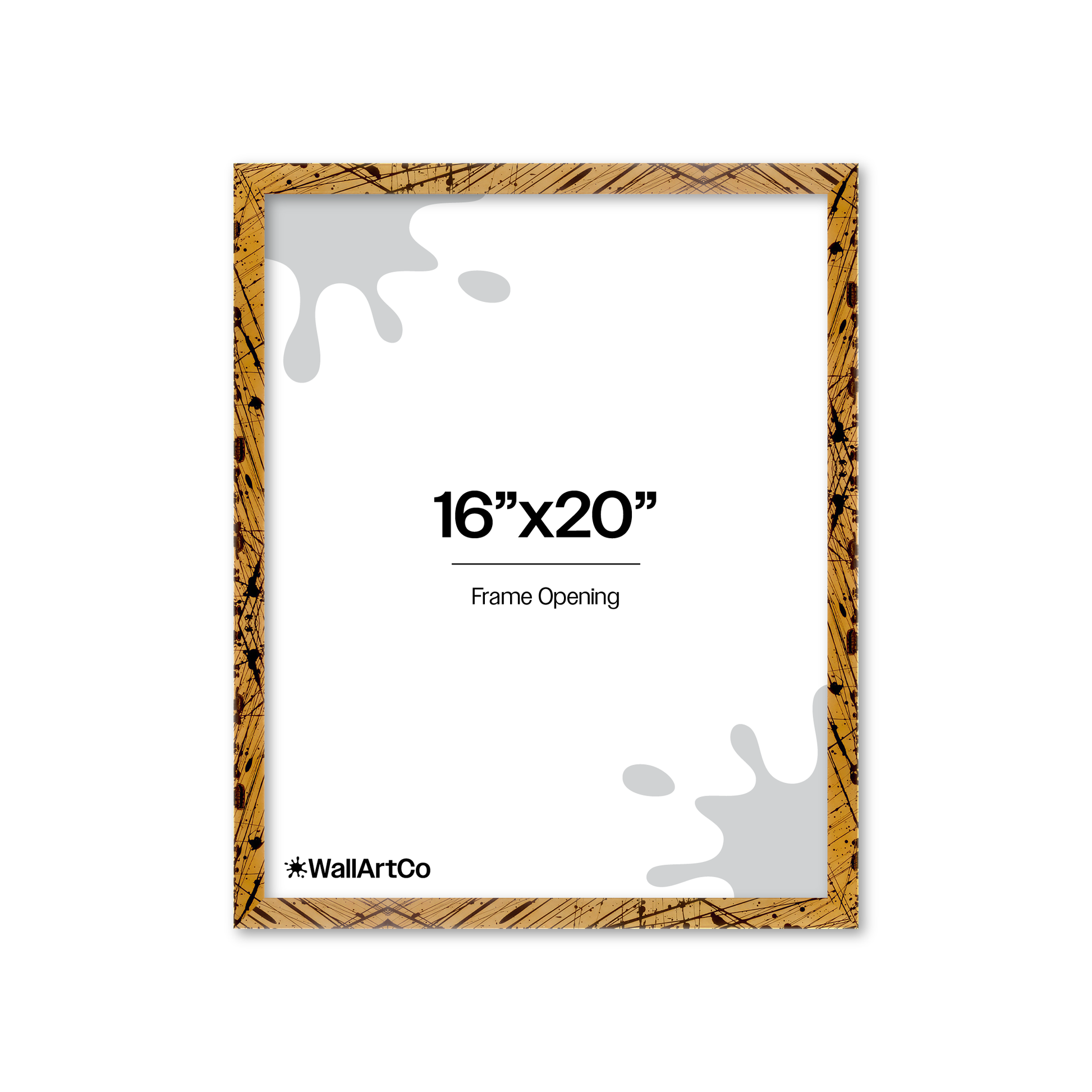 Front of picture frame