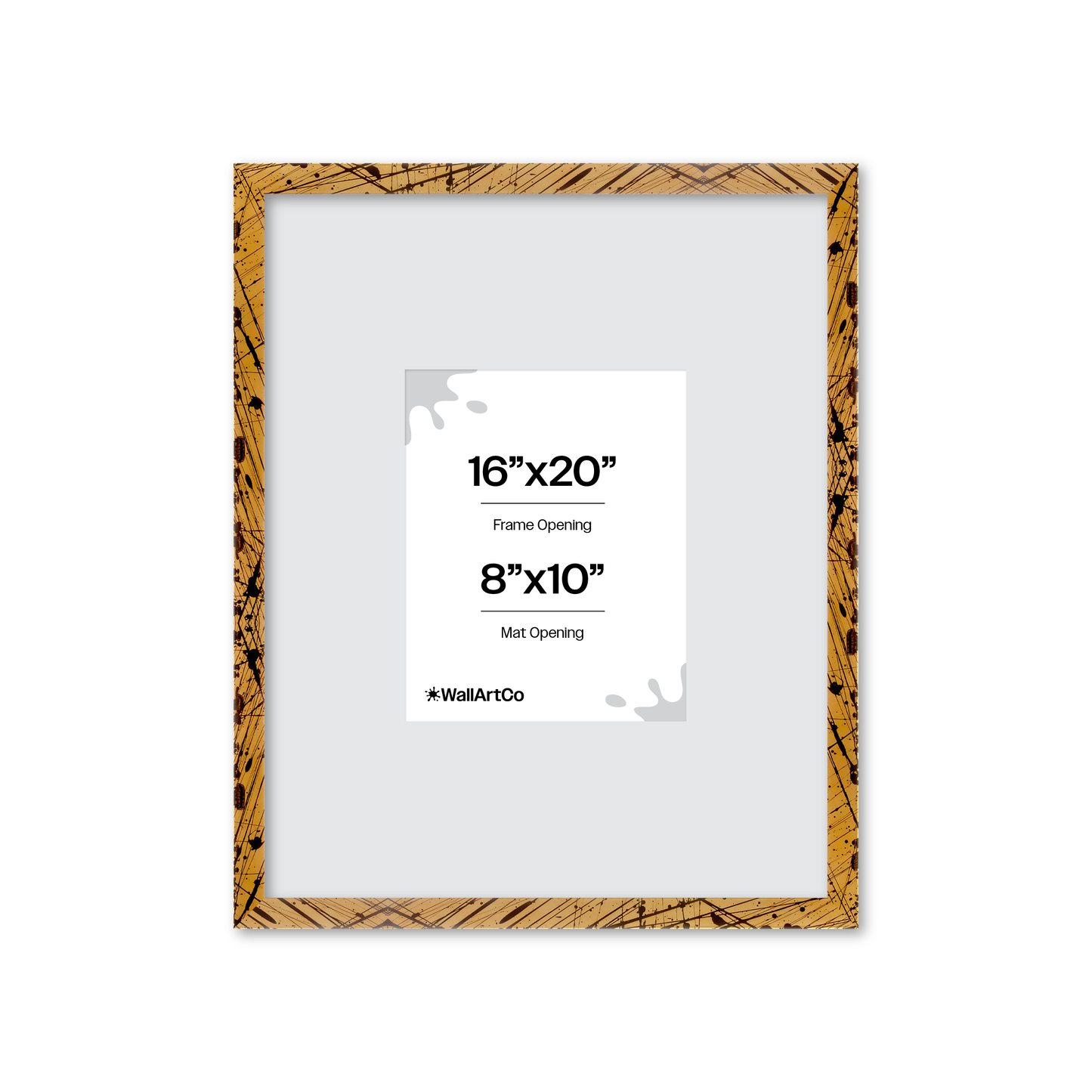 Front of picture frame