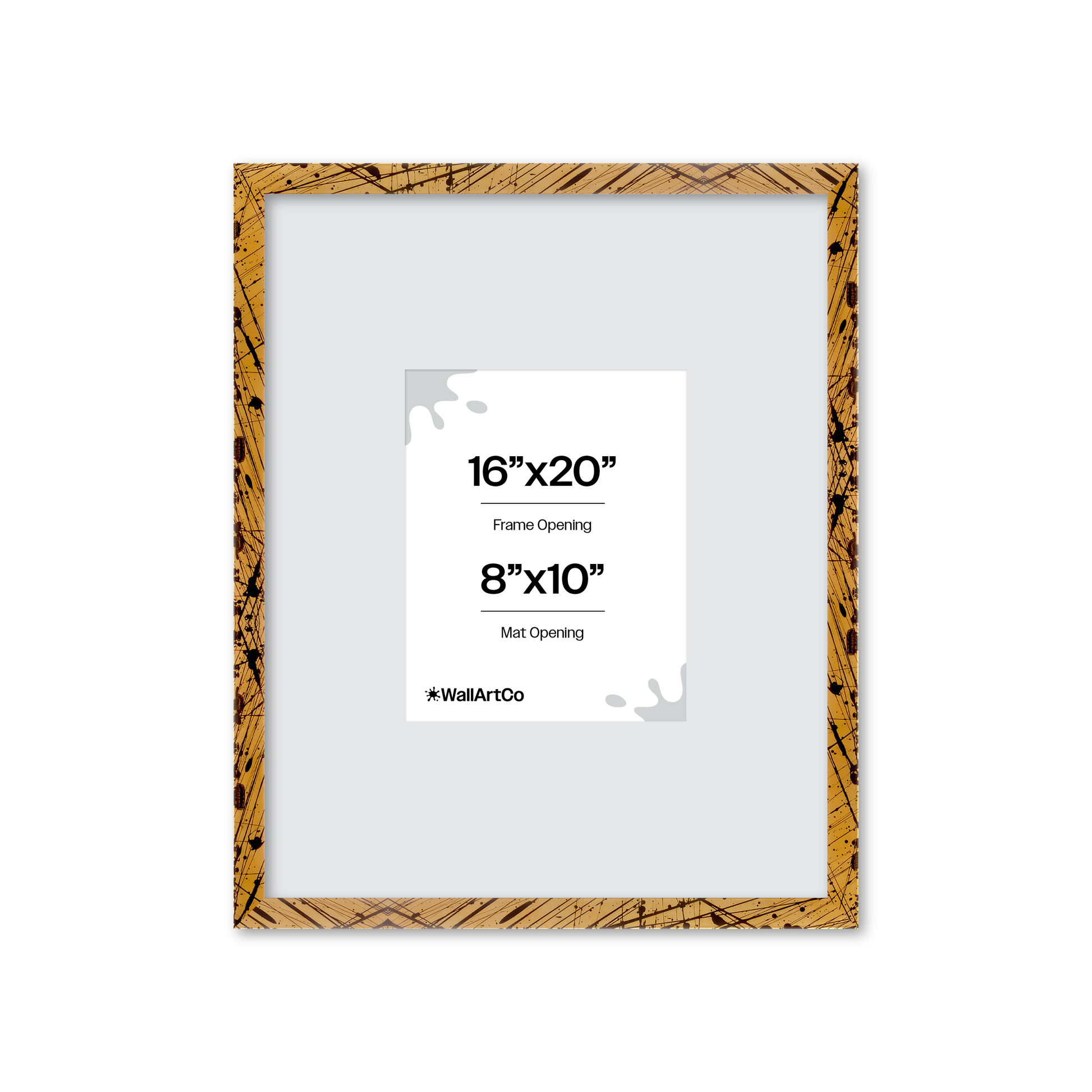 Front of picture frame