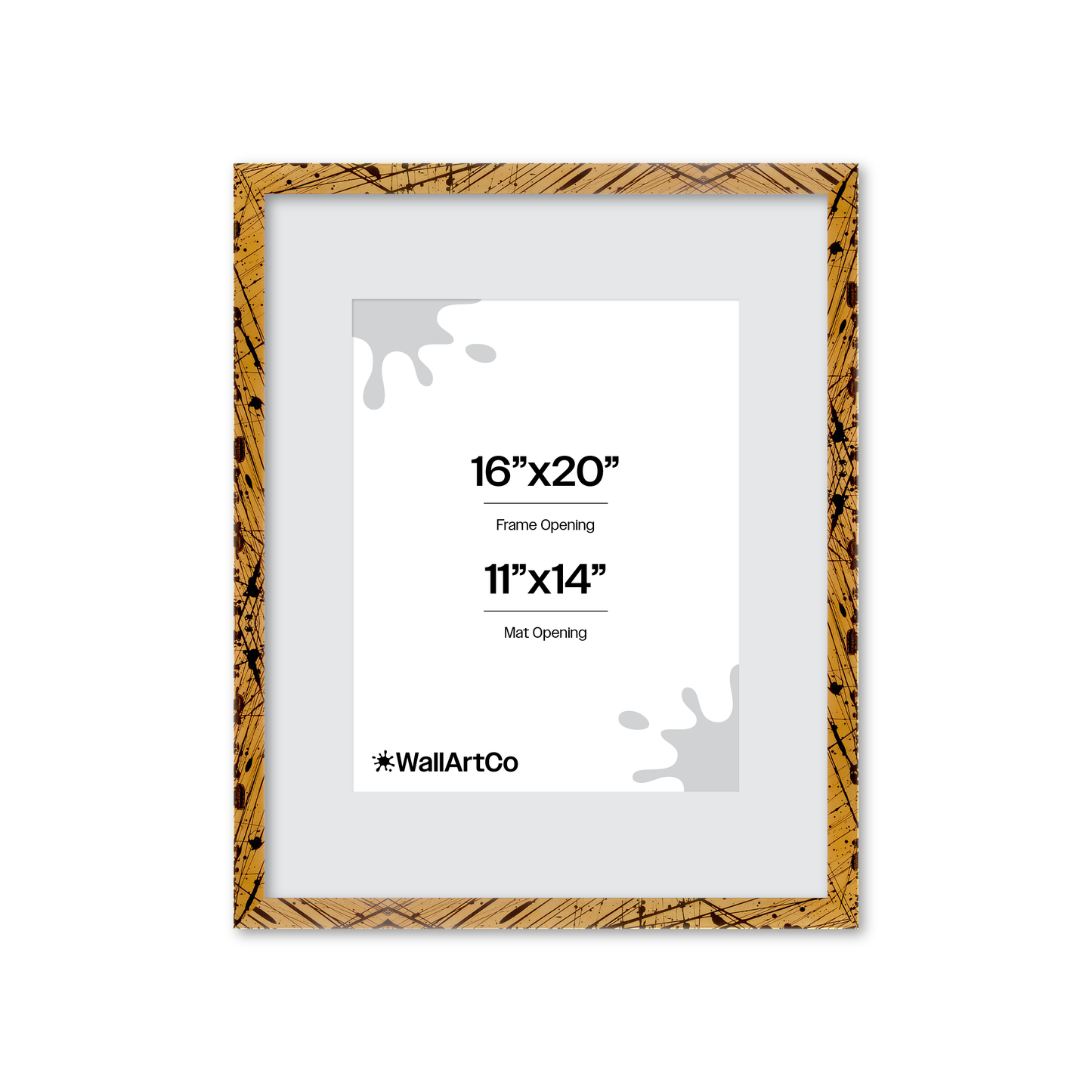 Front of picture frame